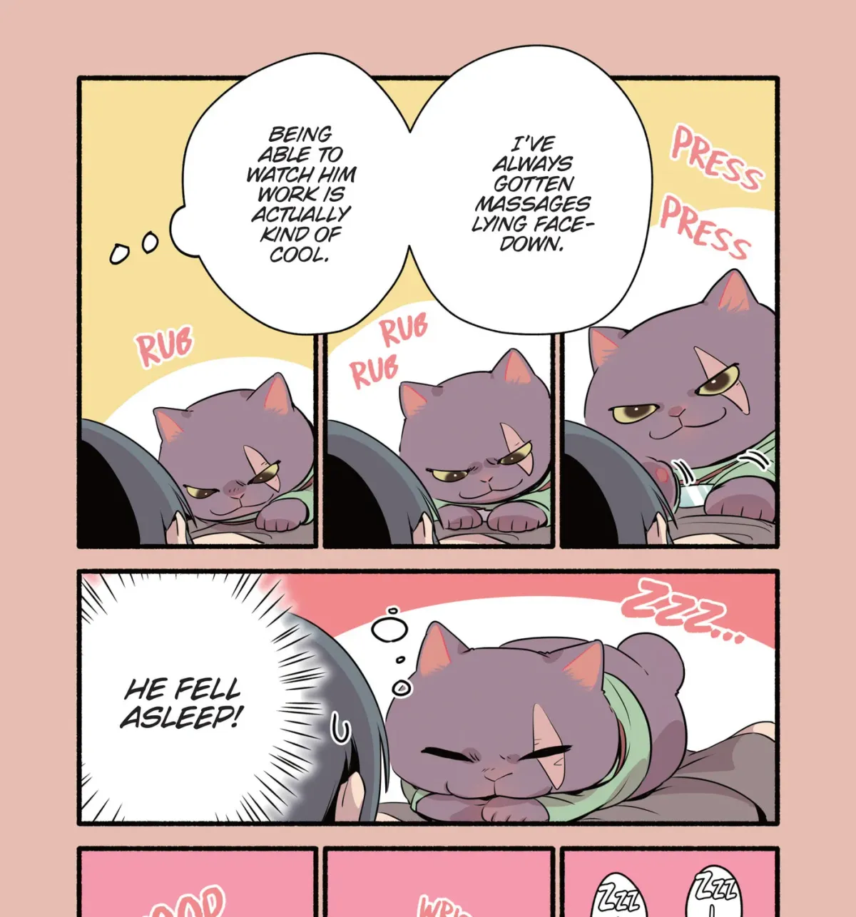 Cat Massage Therapy (Colored) Chapter 30 page 5 - 