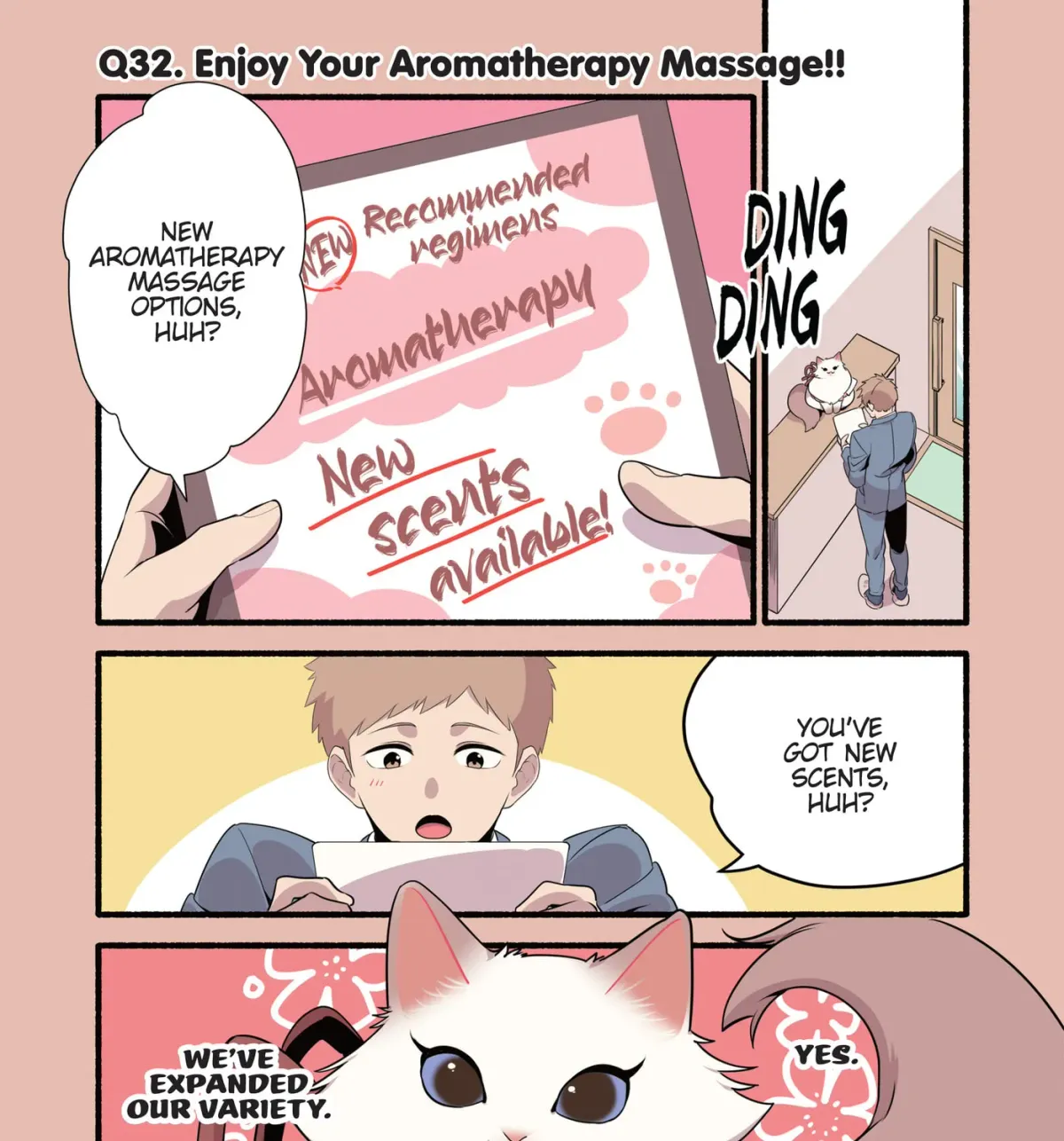 Cat Massage Therapy (Colored) Chapter 32 page 1 - 