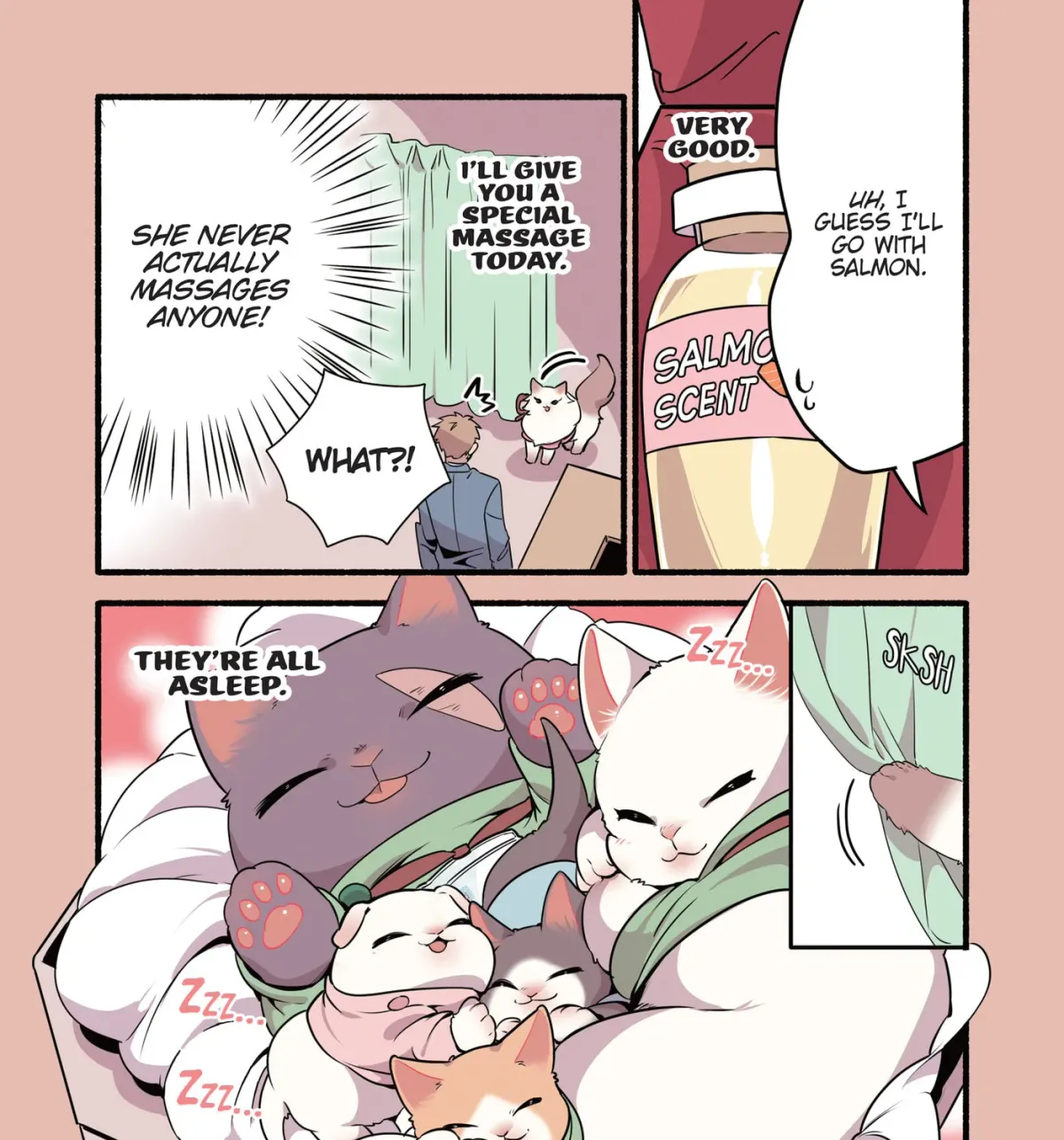 Cat Massage Therapy (Colored) Chapter 32 page 7 - 