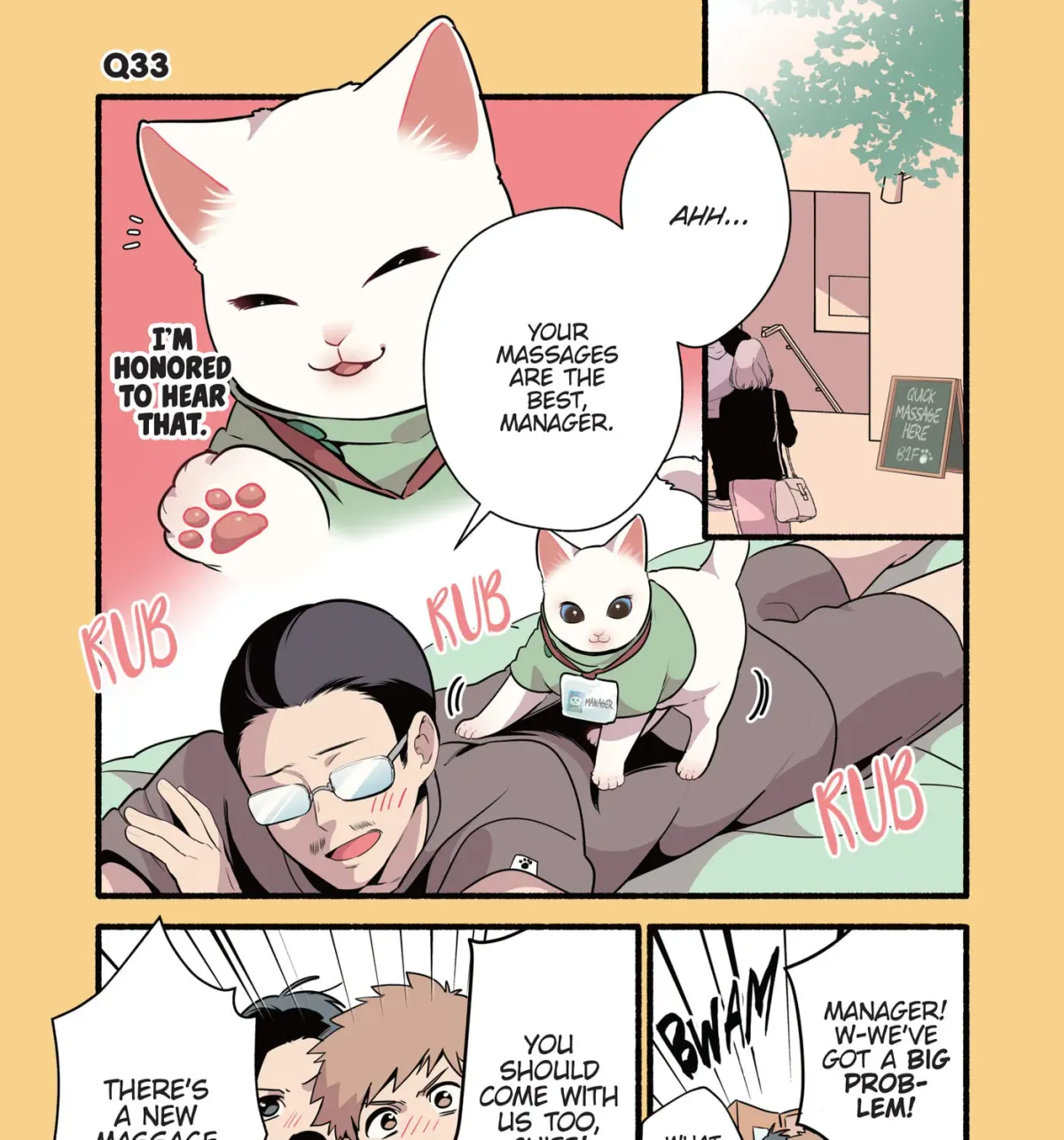 Cat Massage Therapy (Colored) Chapter 33 page 1 - 