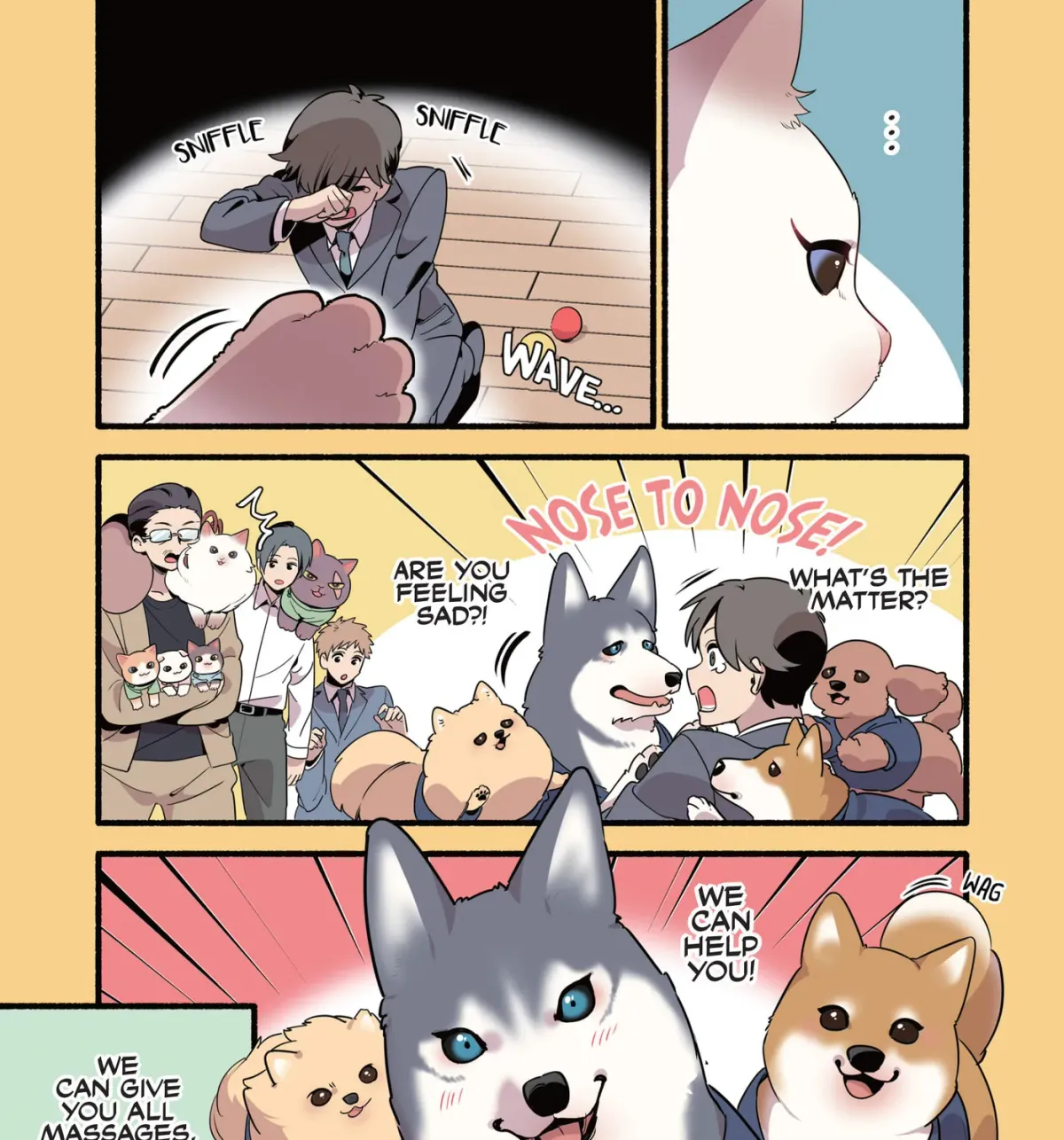 Cat Massage Therapy (Colored) Chapter 33 page 17 - 