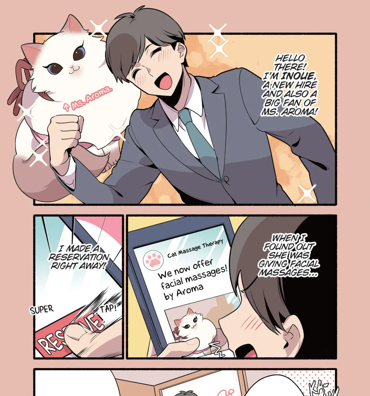 Cat Massage Therapy (Colored) Chapter 34 page 1 - 