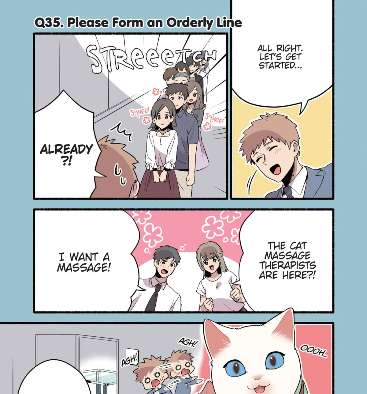Cat Massage Therapy (Colored) Chapter 35 page 1 - 