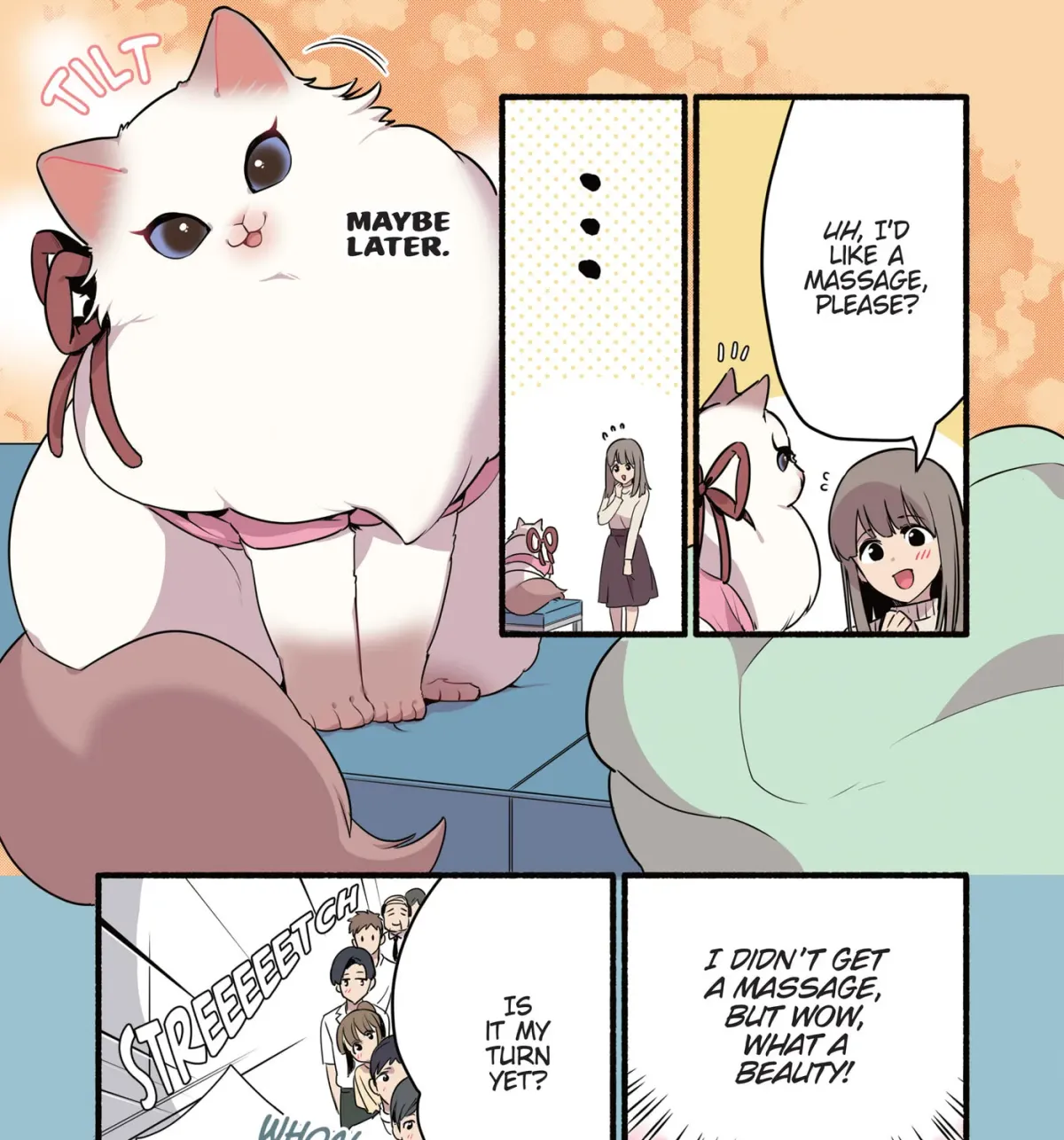Cat Massage Therapy (Colored) Chapter 35 page 5 - 