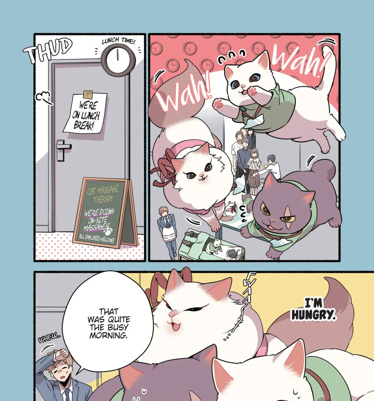 Cat Massage Therapy (Colored) Chapter 35 page 7 - 