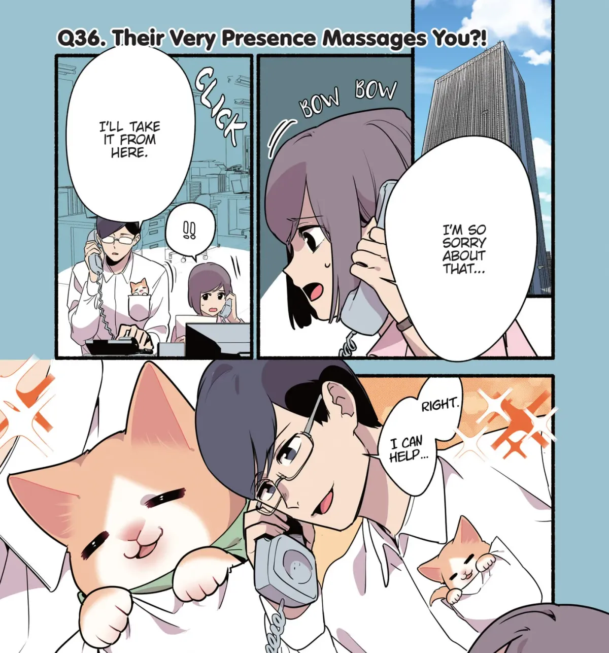 Cat Massage Therapy (Colored) Chapter 36 page 1 - 