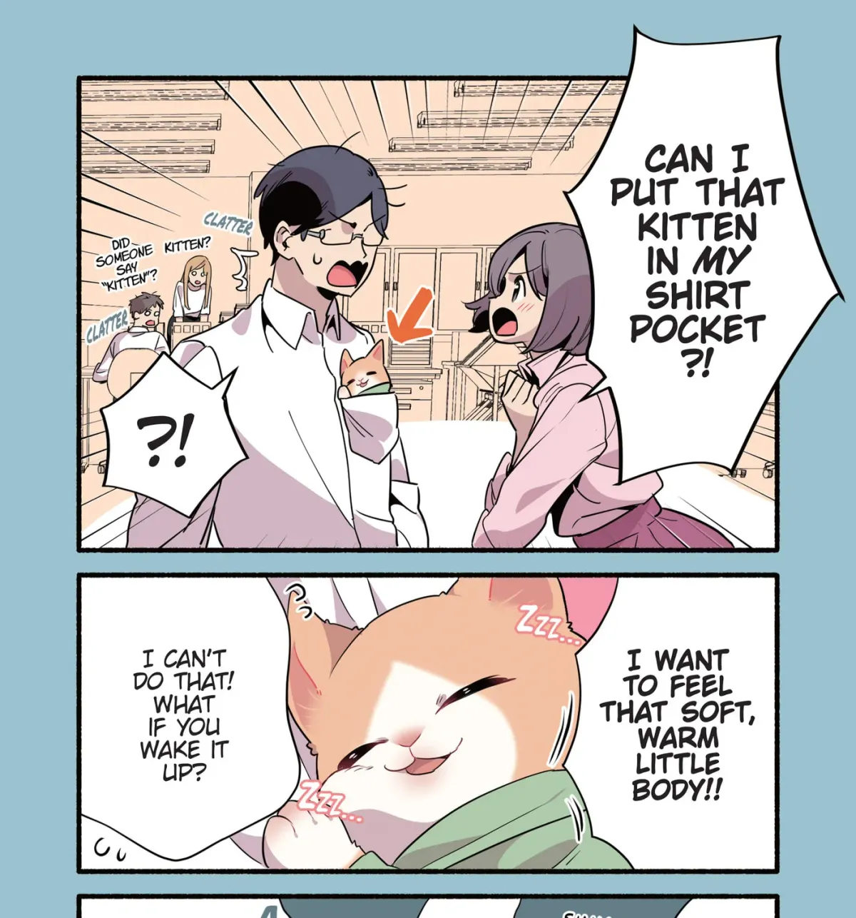 Cat Massage Therapy (Colored) Chapter 36 page 7 - 