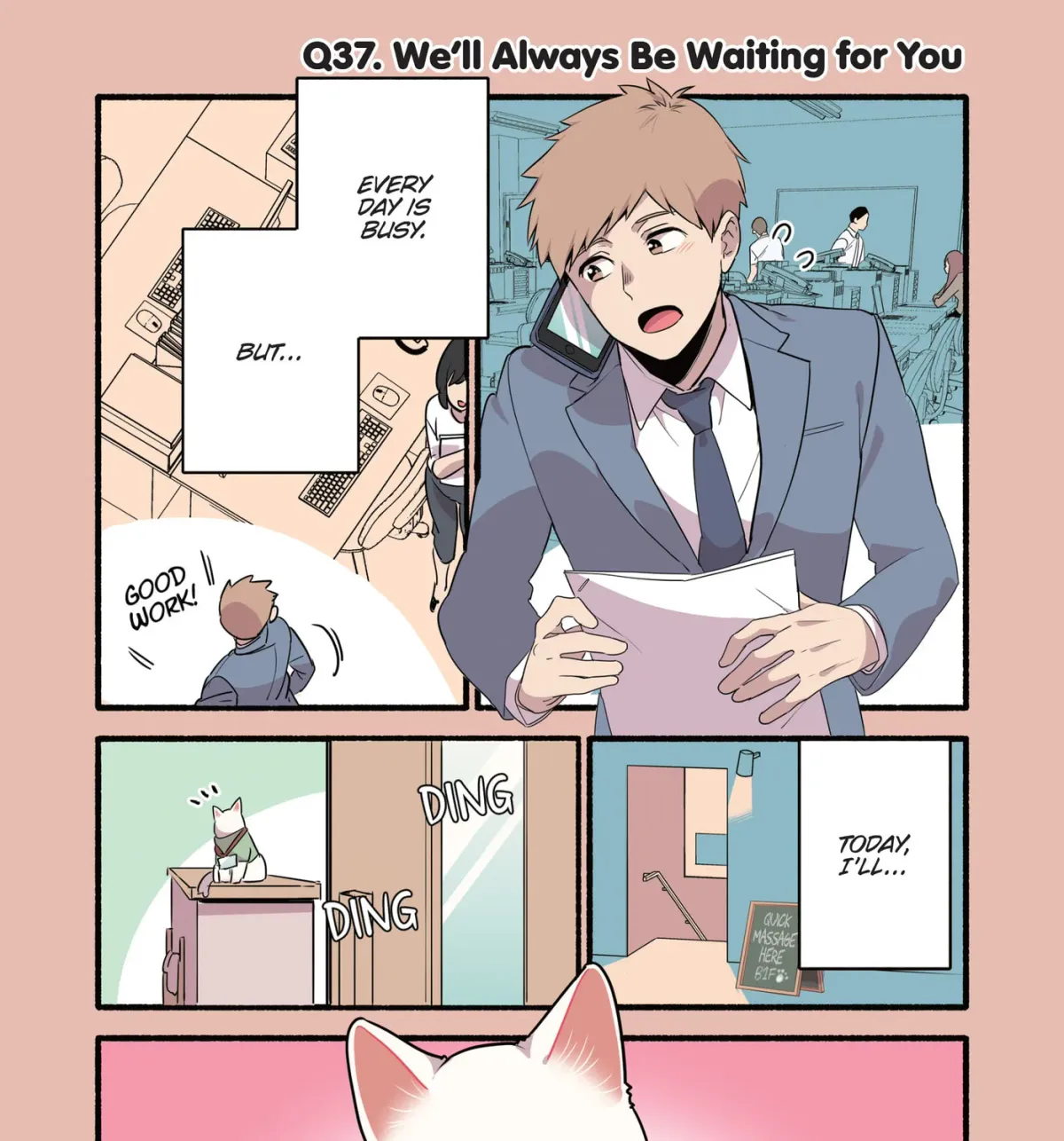Cat Massage Therapy (Colored) Chapter 37 page 1 - 