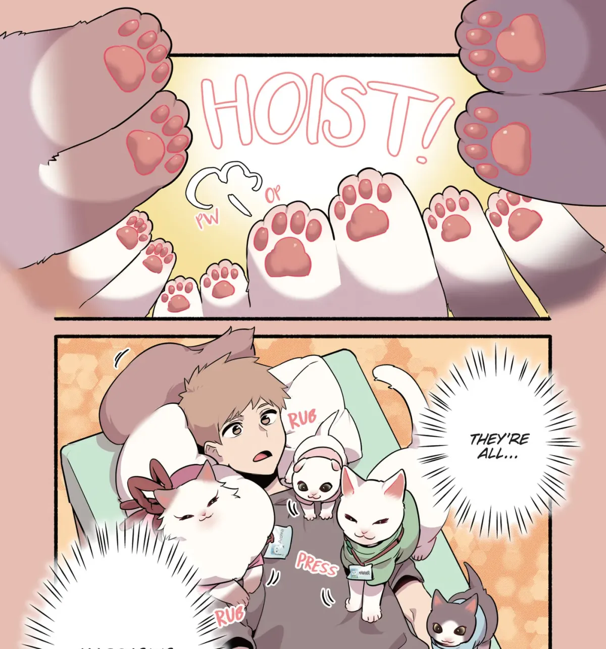 Cat Massage Therapy (Colored) Chapter 37 page 9 - 