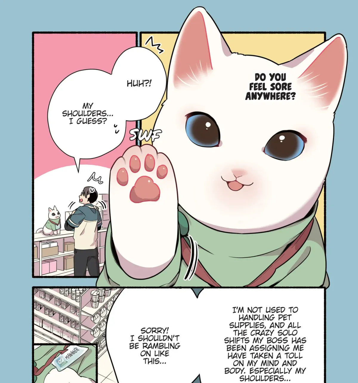 Cat Massage Therapy (Colored) Chapter 38 page 19 - 