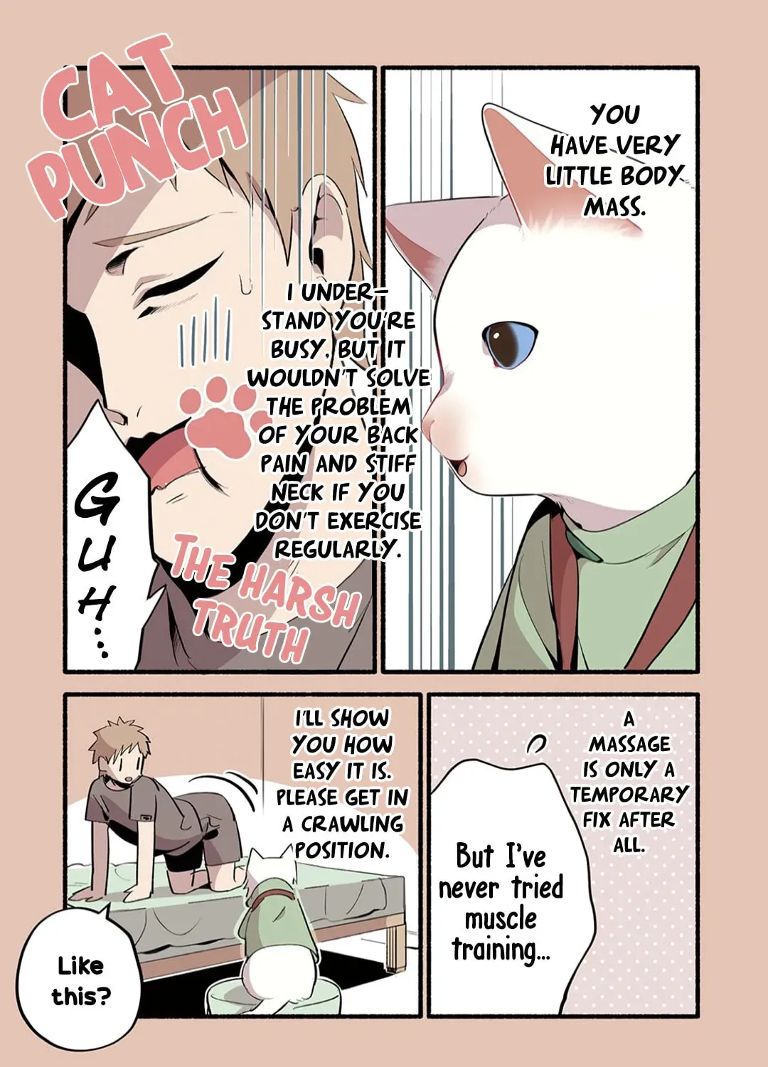 Cat Massage Therapy (Colored) Chapter 4 page 4 - 