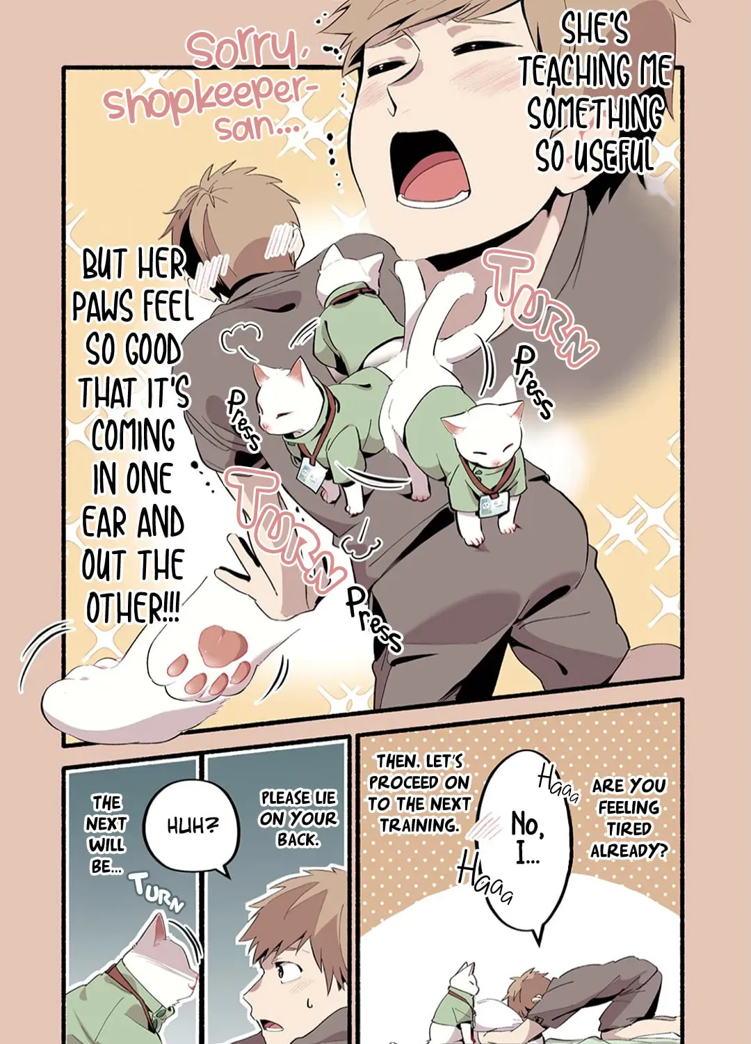 Cat Massage Therapy (Colored) Chapter 4 page 8 - 