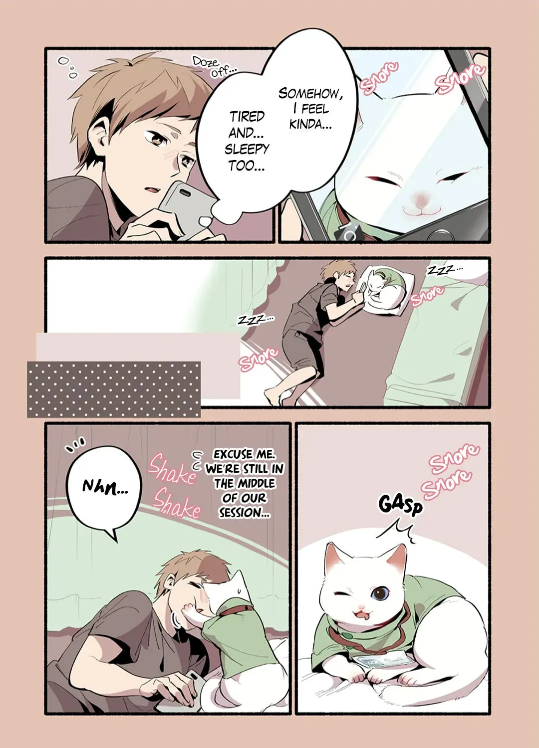 Cat Massage Therapy (Colored) Chapter 5 page 8 - 