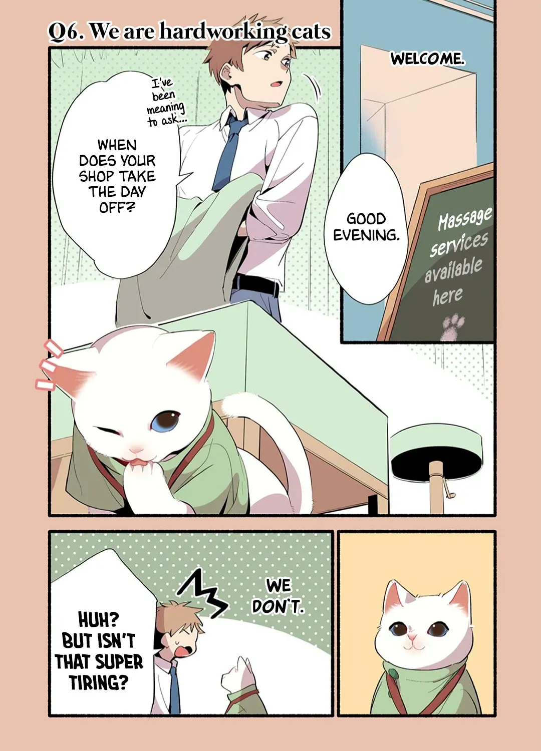 Cat Massage Therapy (Colored) Chapter 6 page 2 - 