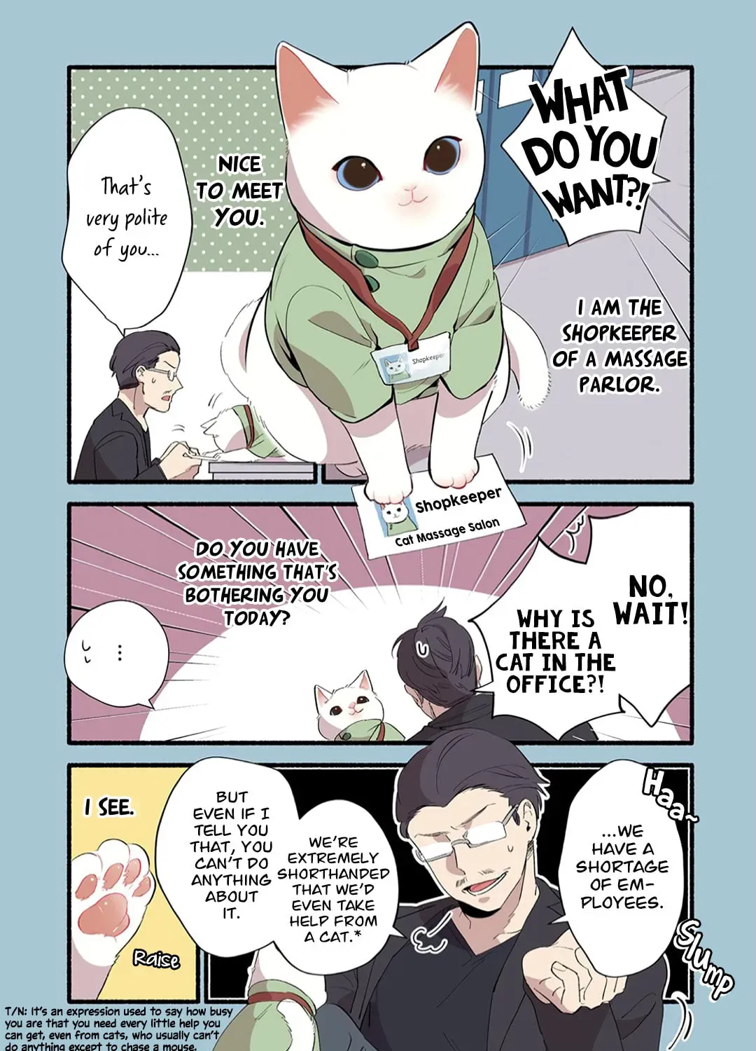 Cat Massage Therapy (Colored) Chapter 8 page 6 - 