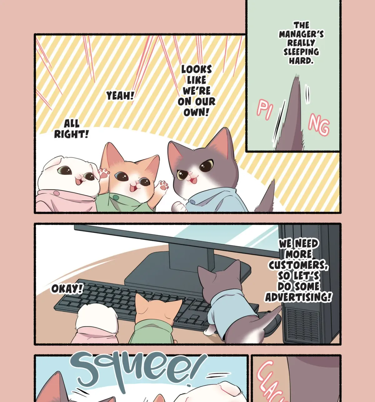 Cat Massage Therapy (Colored) Chapter 9 page 3 - 