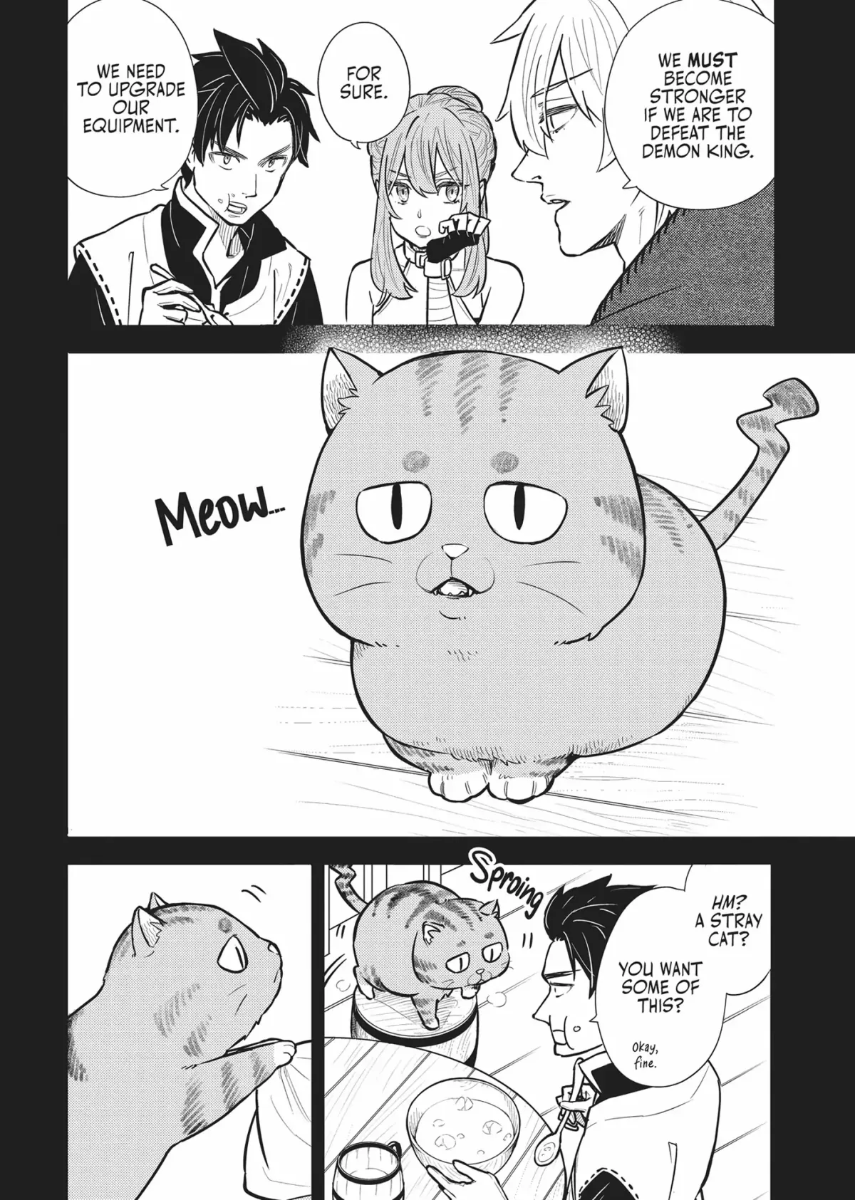 Cat on the Hero