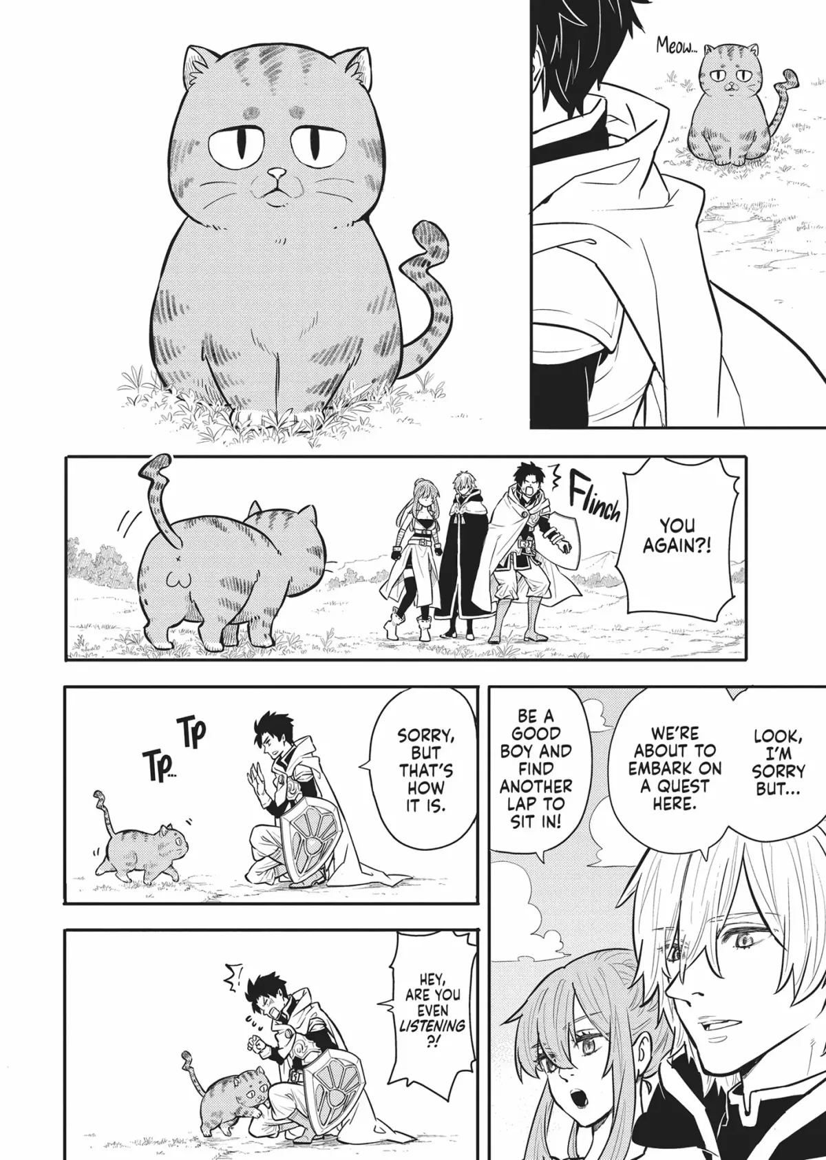 Cat on the Hero