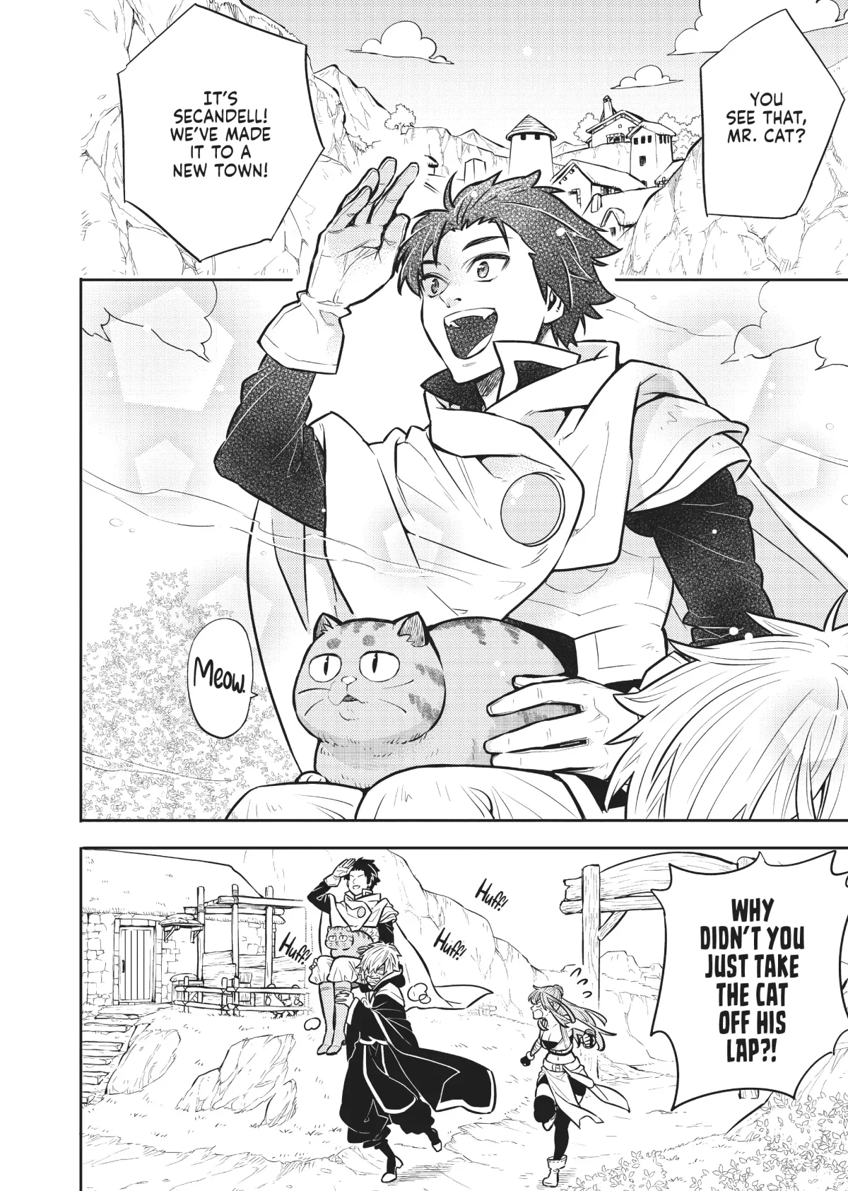 Cat on the Hero