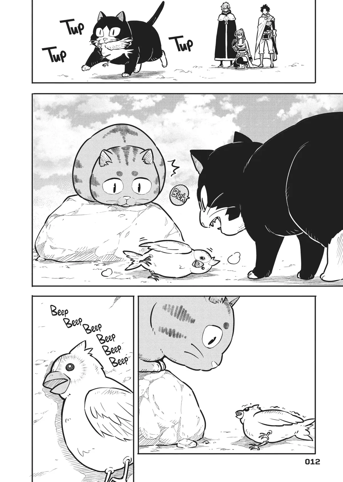 Cat on the Hero