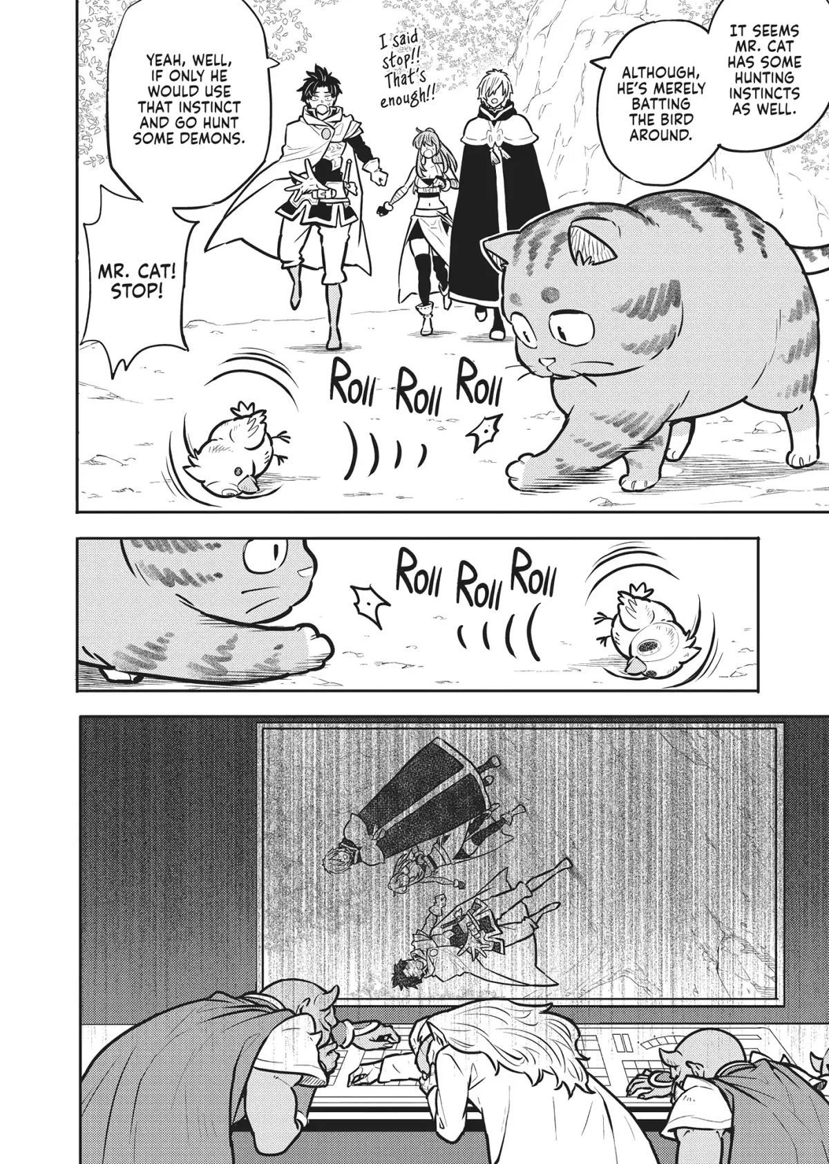 Cat on the Hero