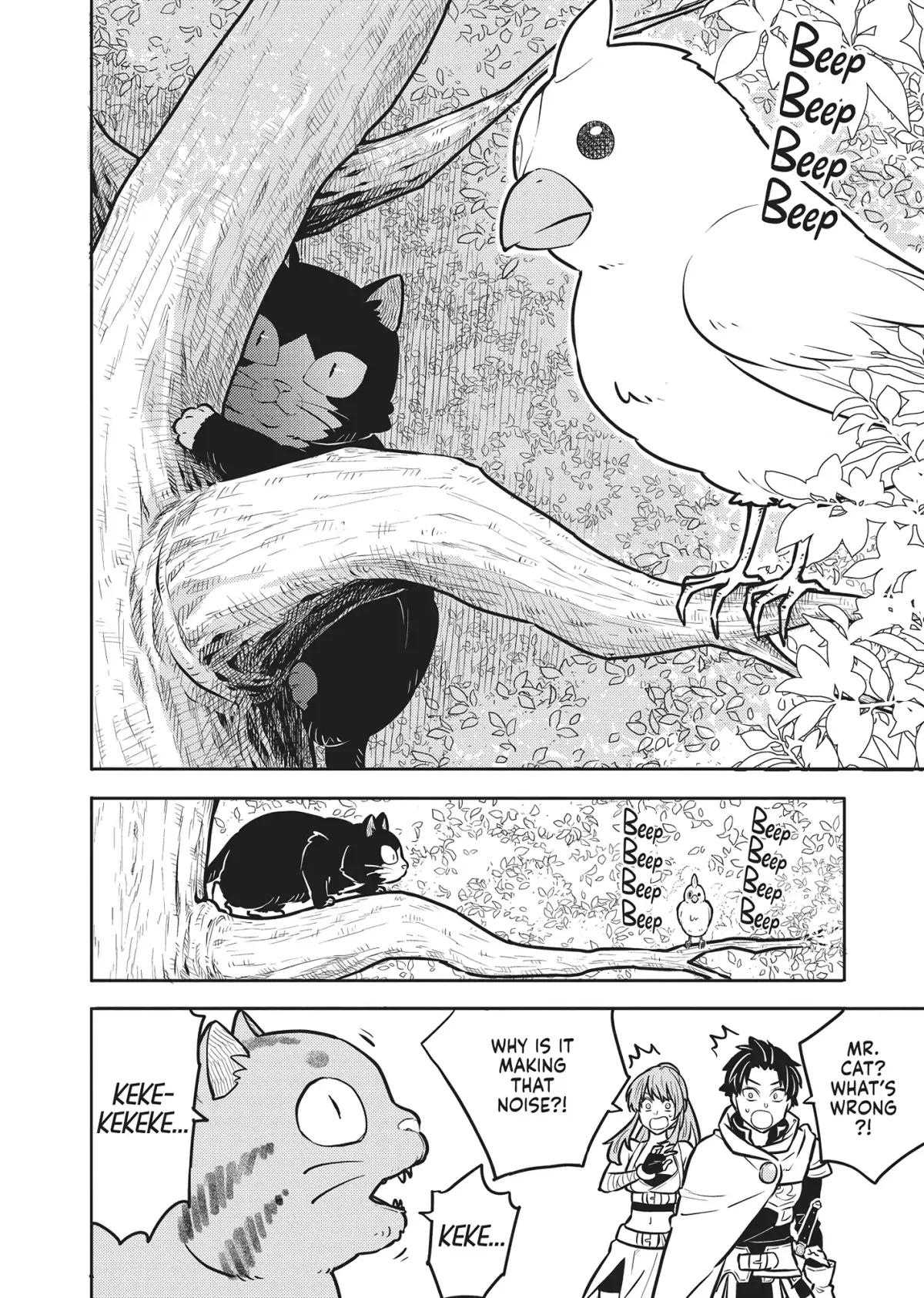 Cat on the Hero