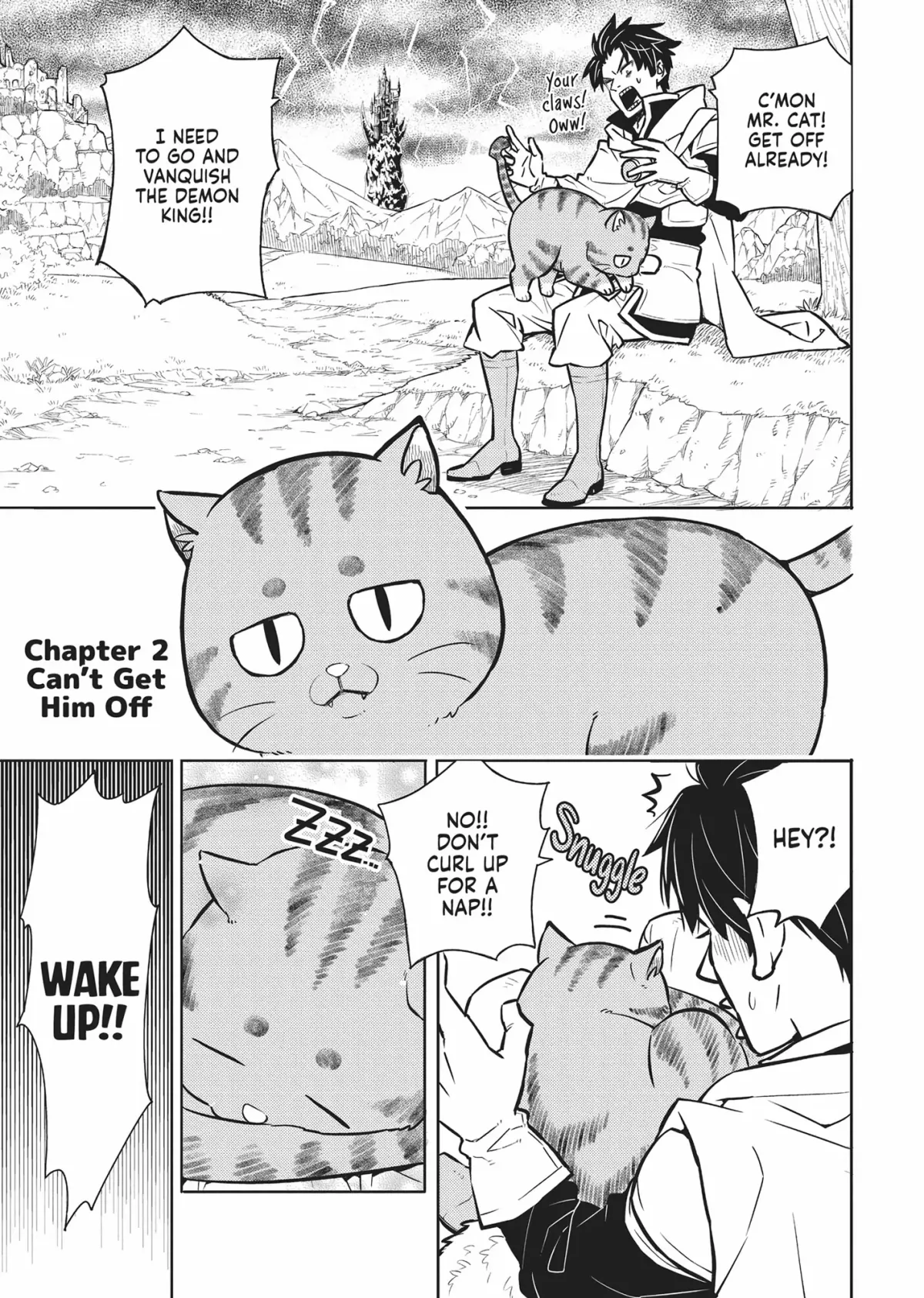 Cat on the Hero