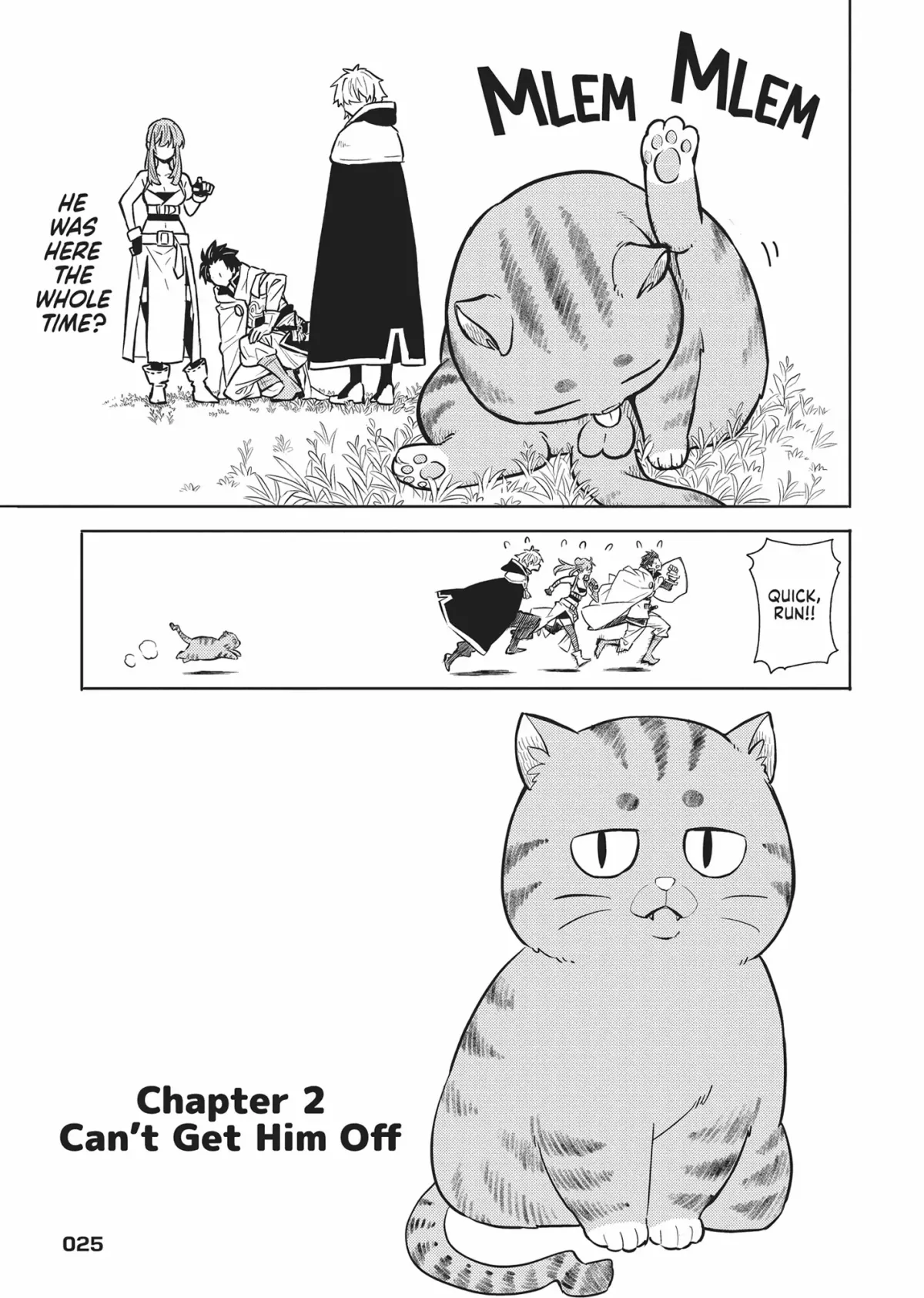Cat on the Hero