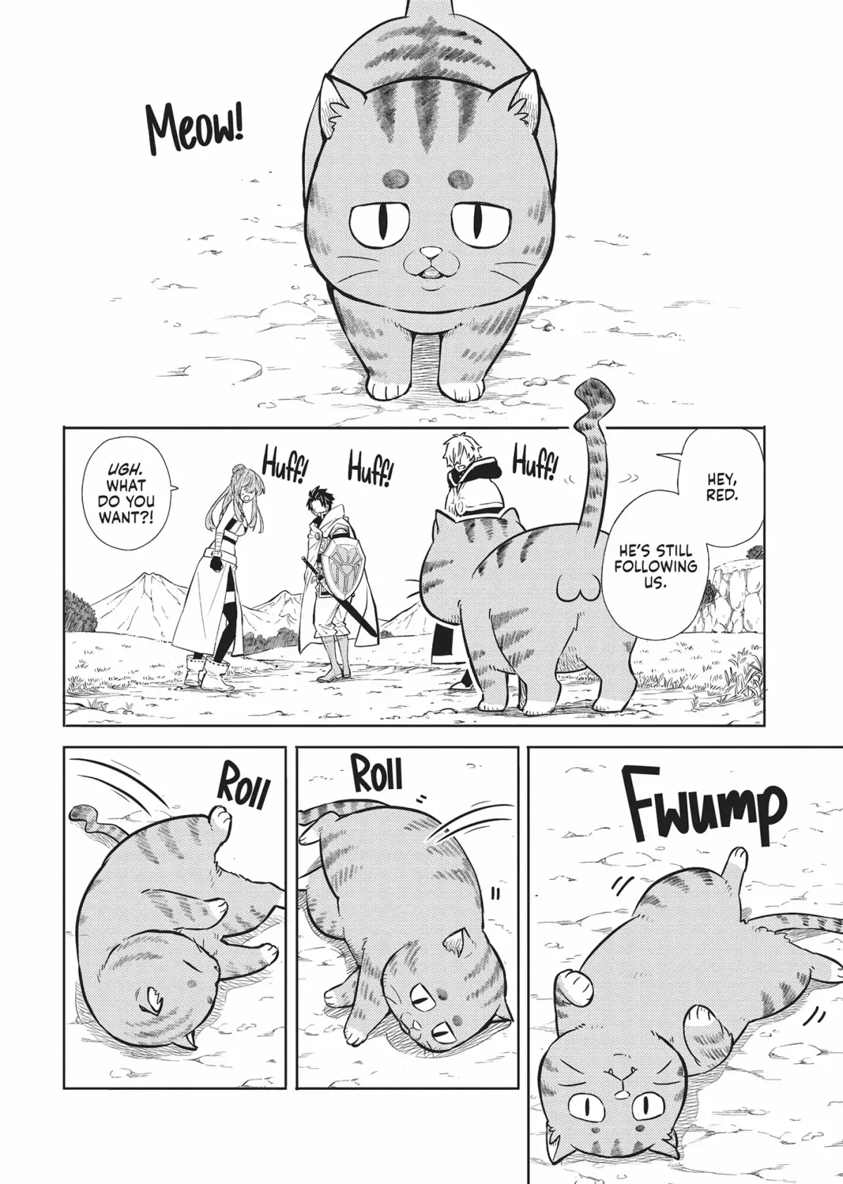 Cat on the Hero