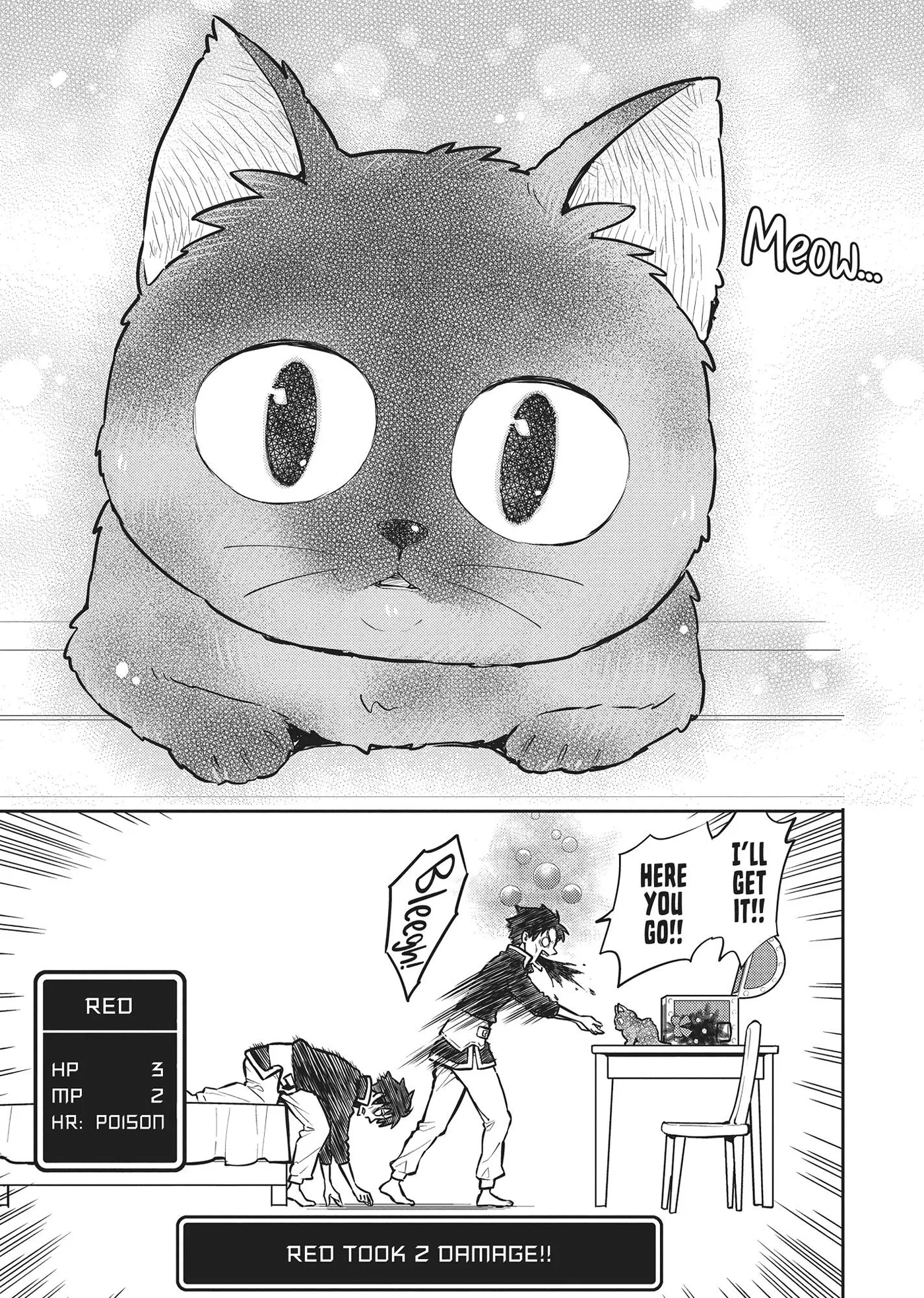 Cat on the Hero