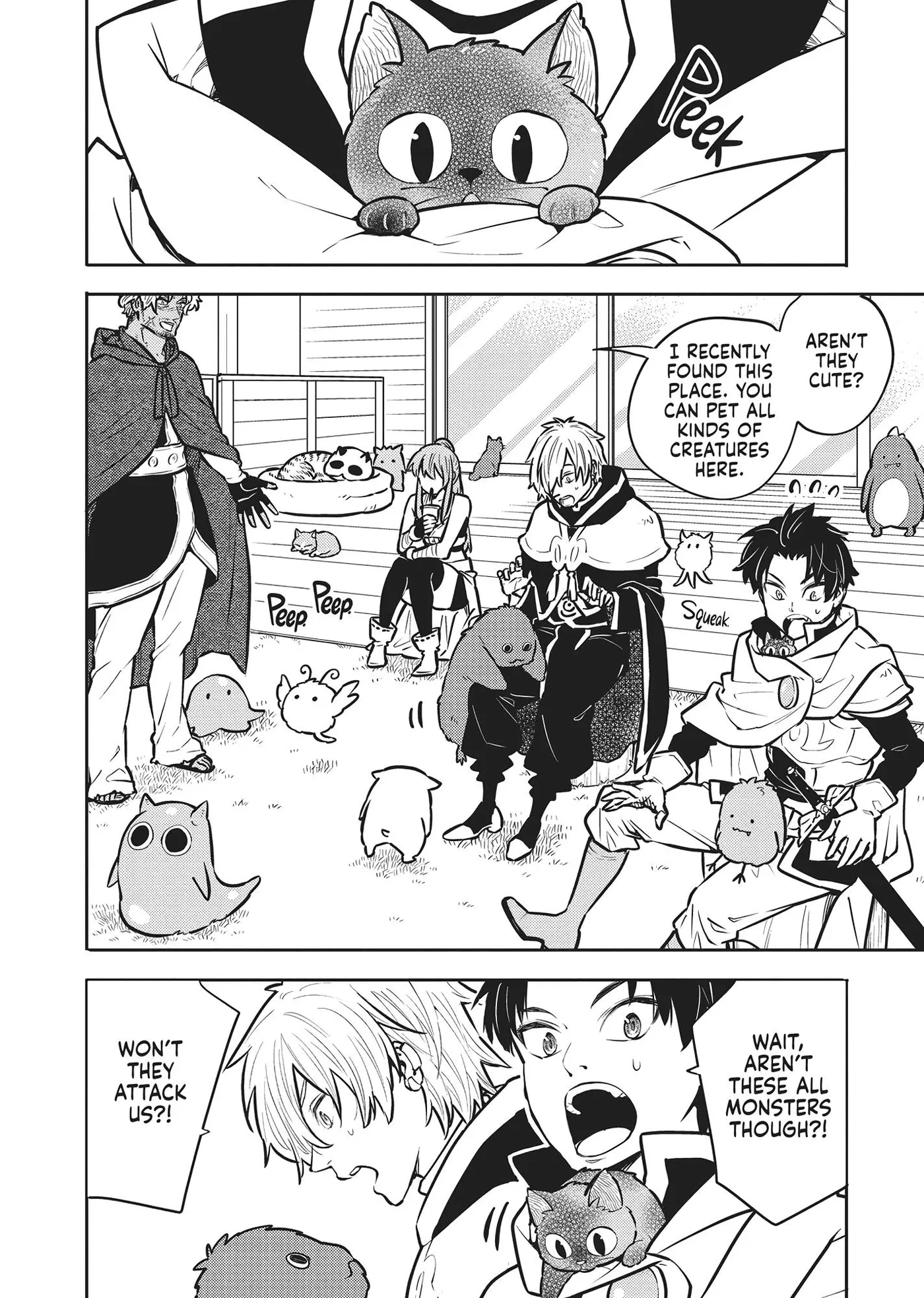 Cat on the Hero