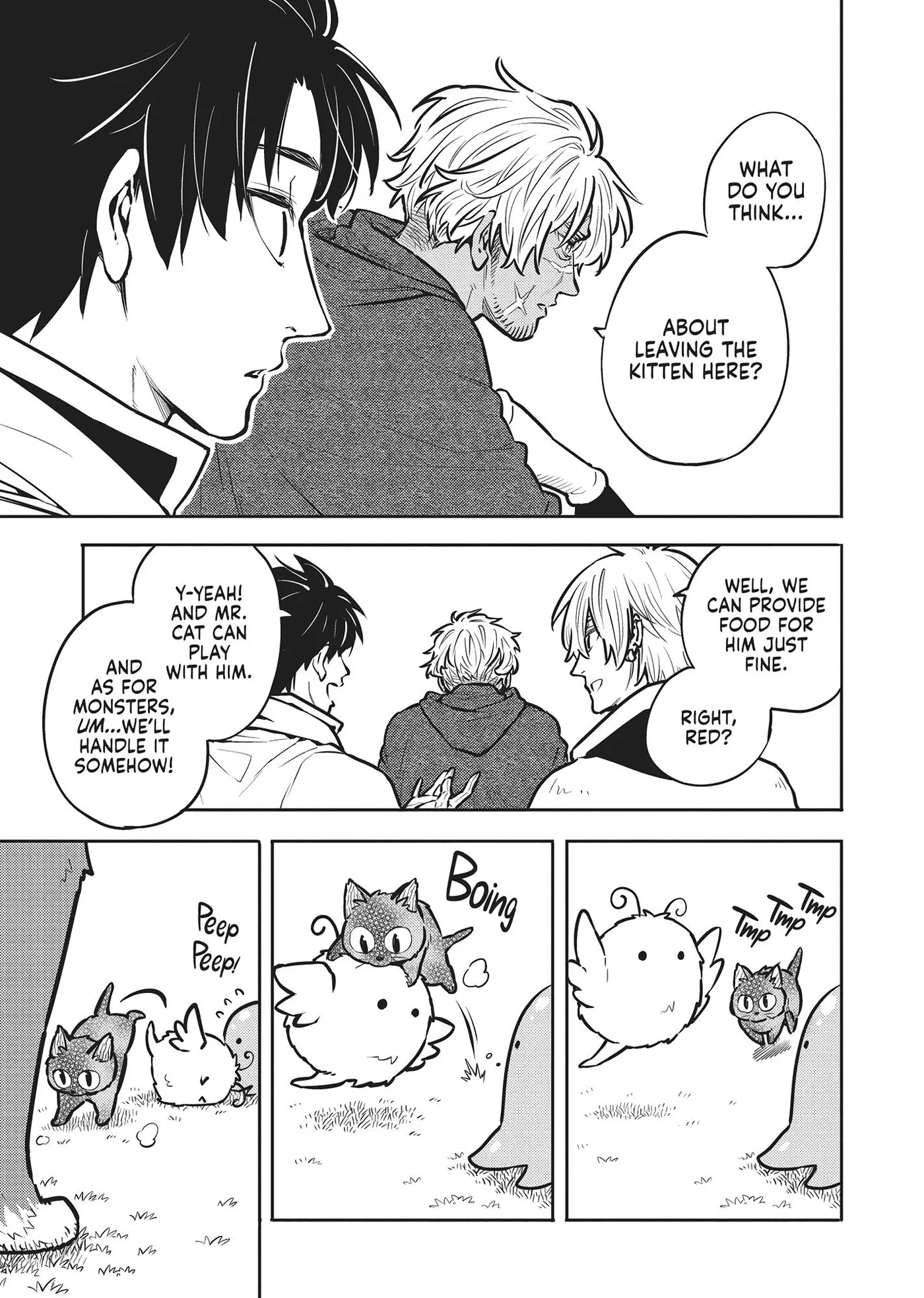Cat on the Hero