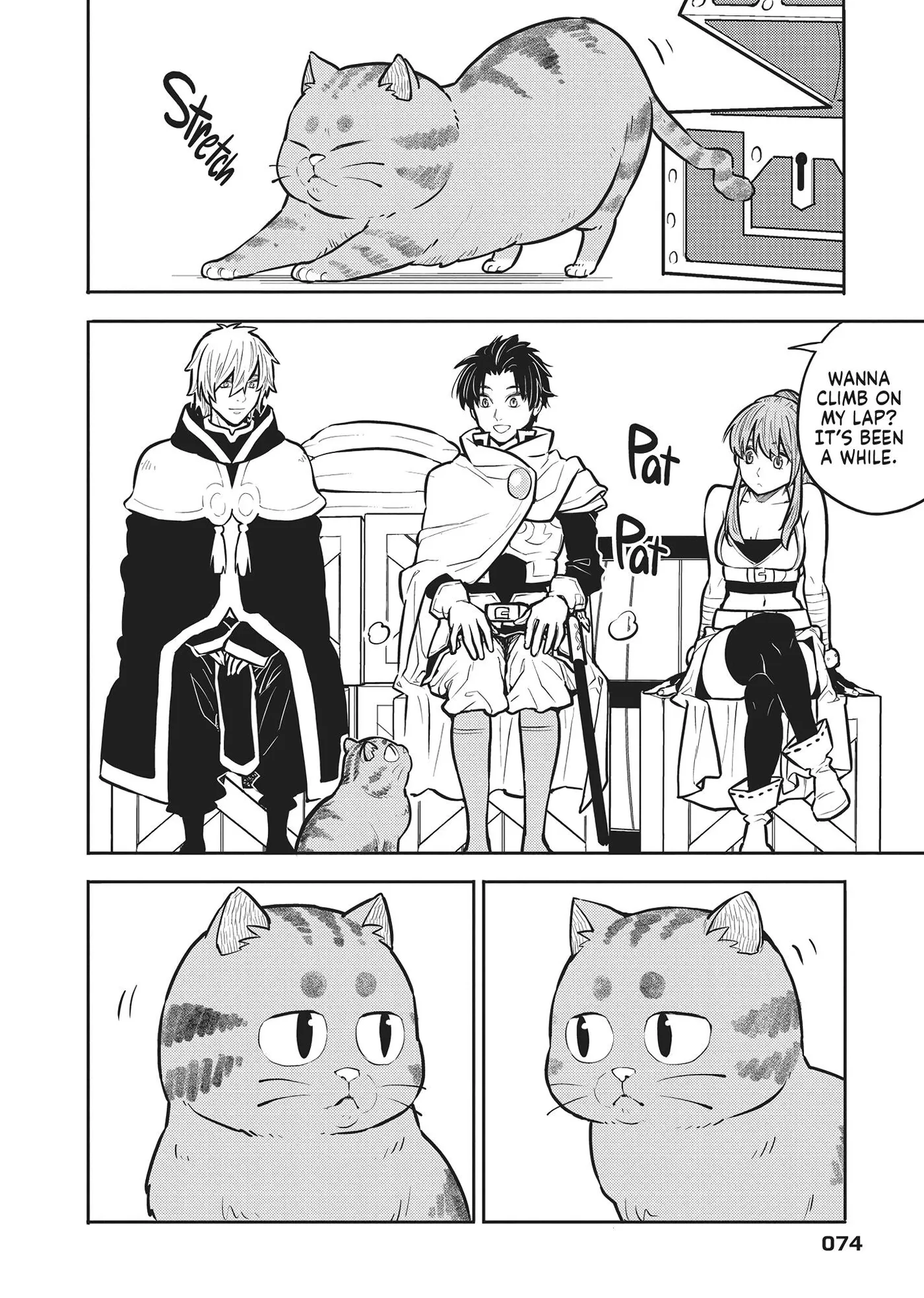 Cat on the Hero