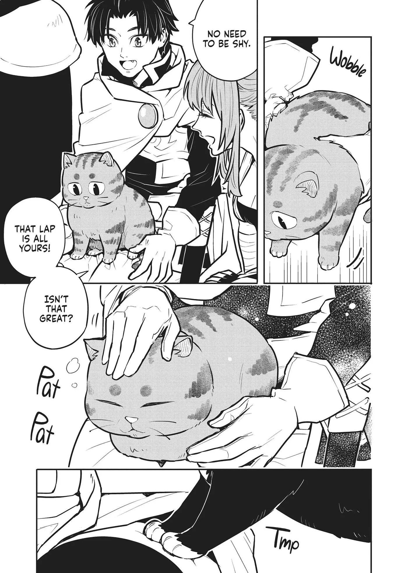 Cat on the Hero