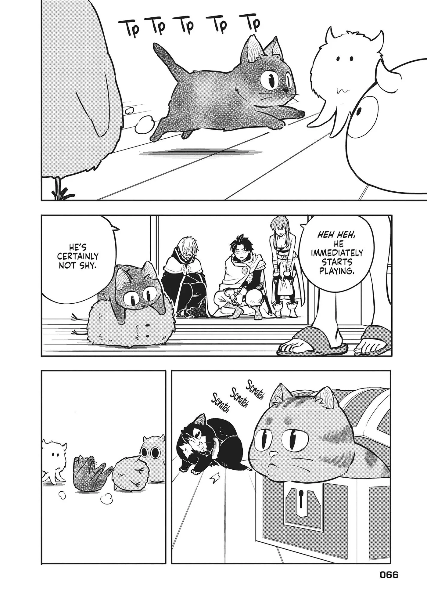 Cat on the Hero
