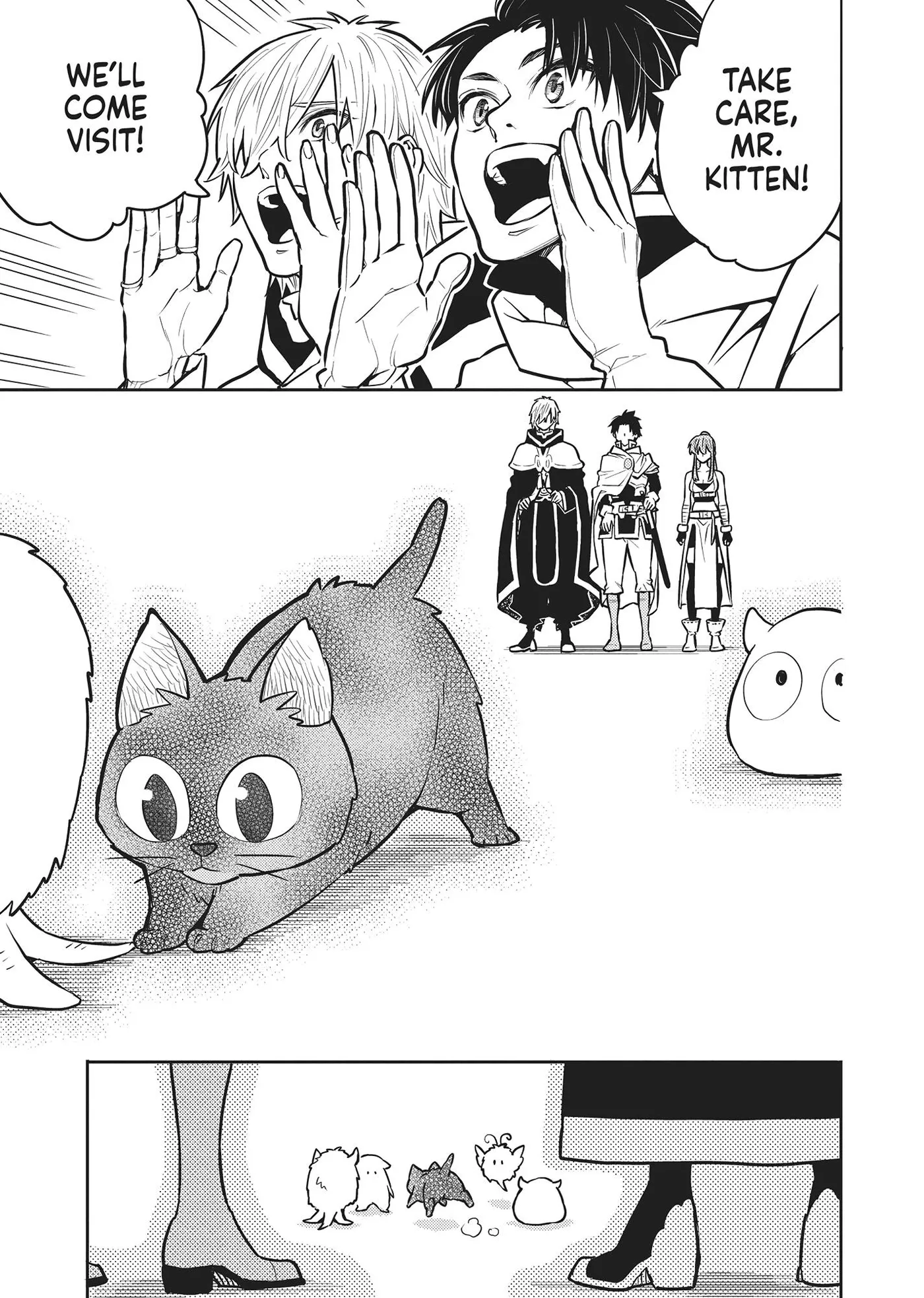 Cat on the Hero