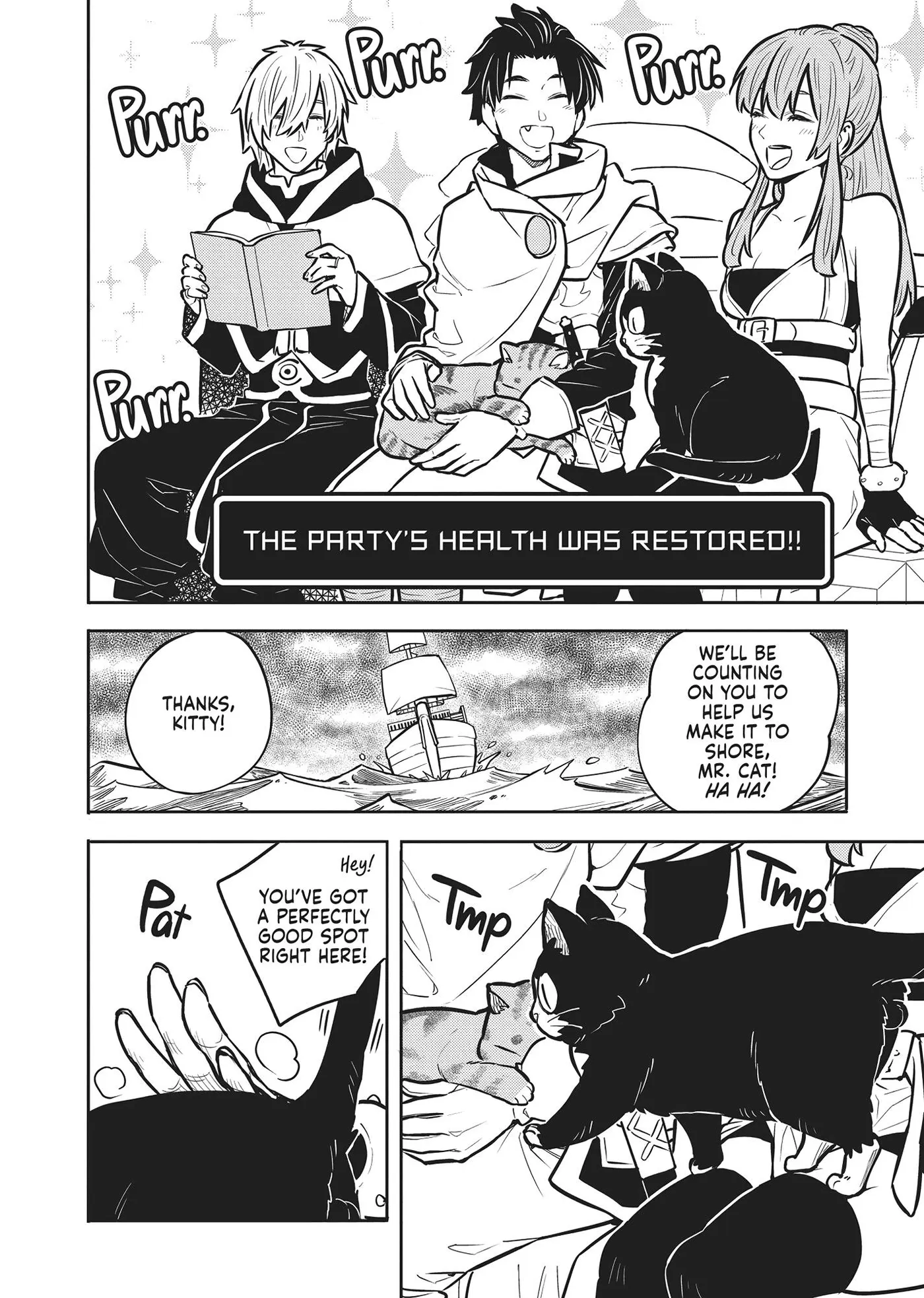 Cat on the Hero