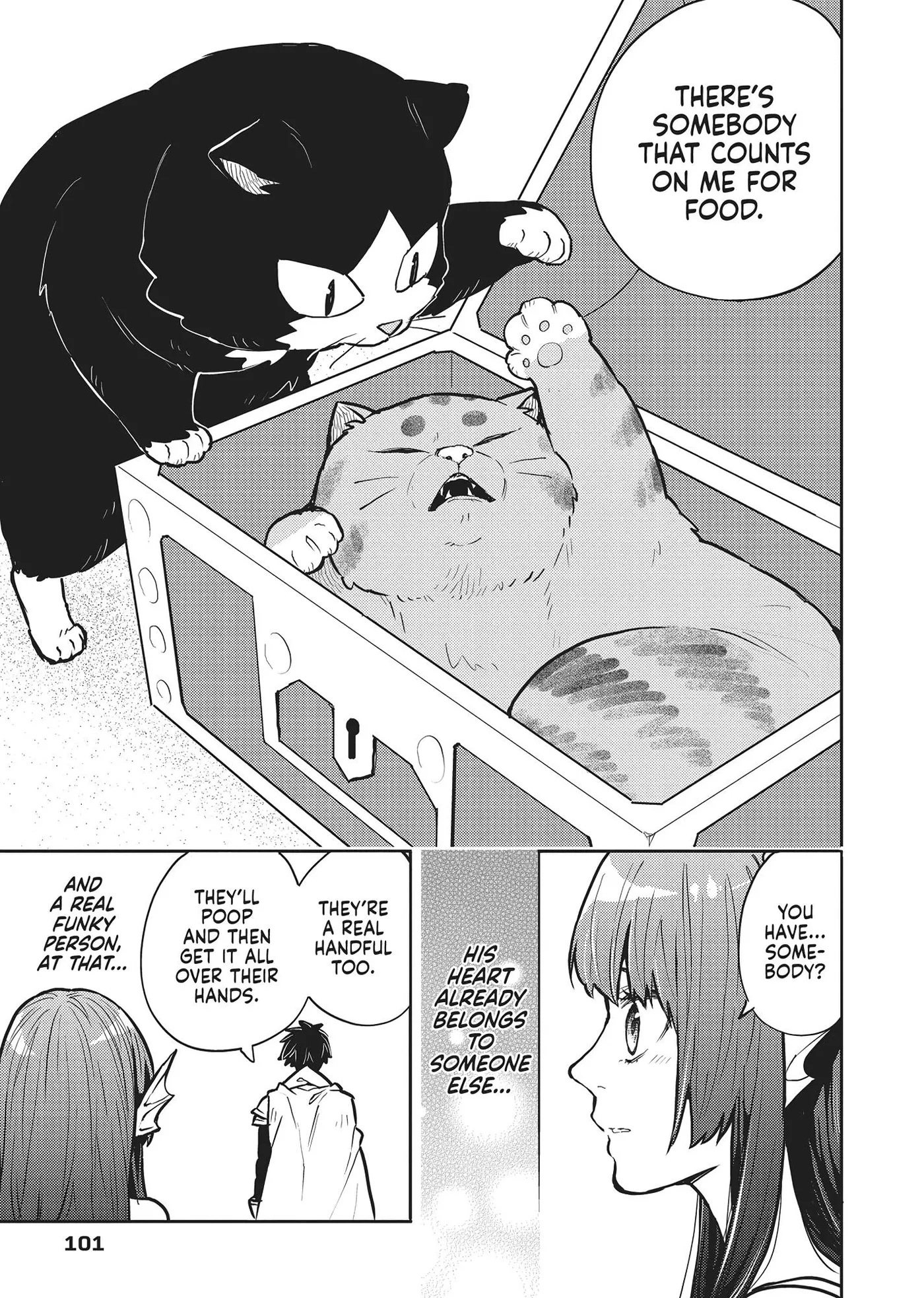 Cat on the Hero