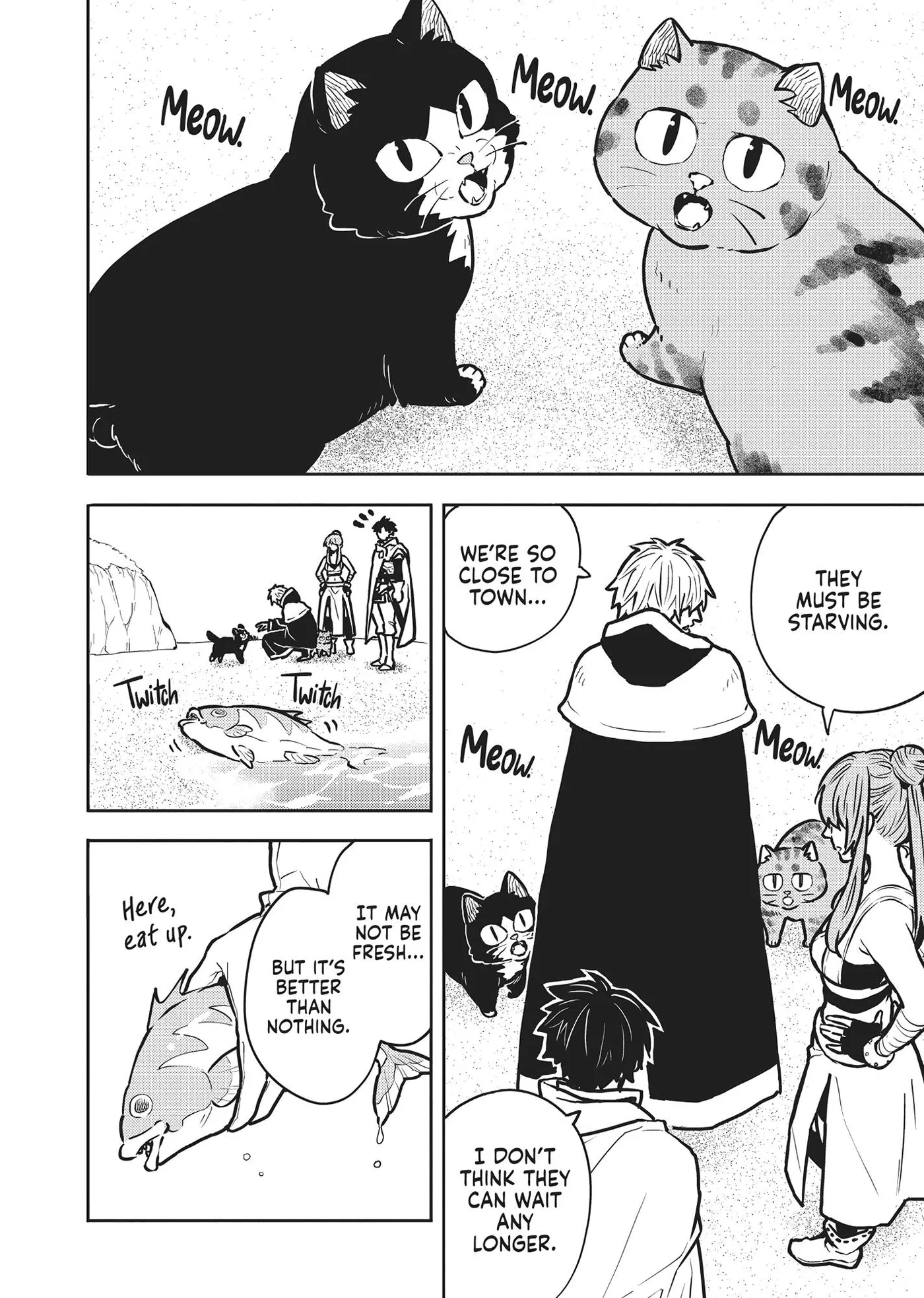 Cat on the Hero