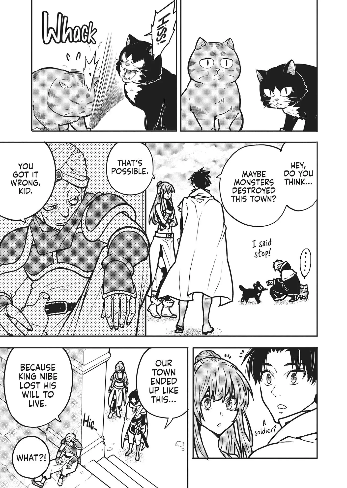 Cat on the Hero