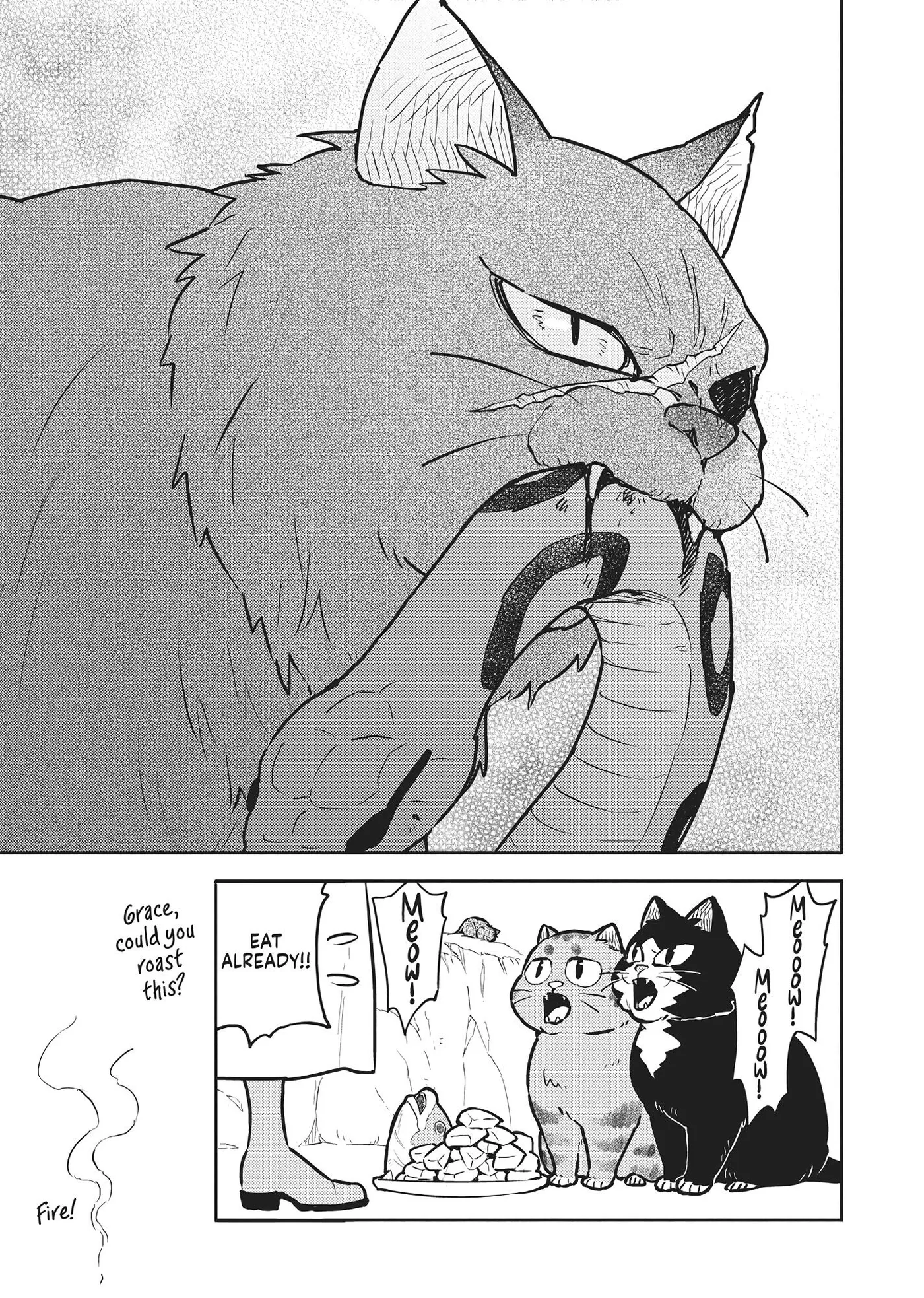 Cat on the Hero