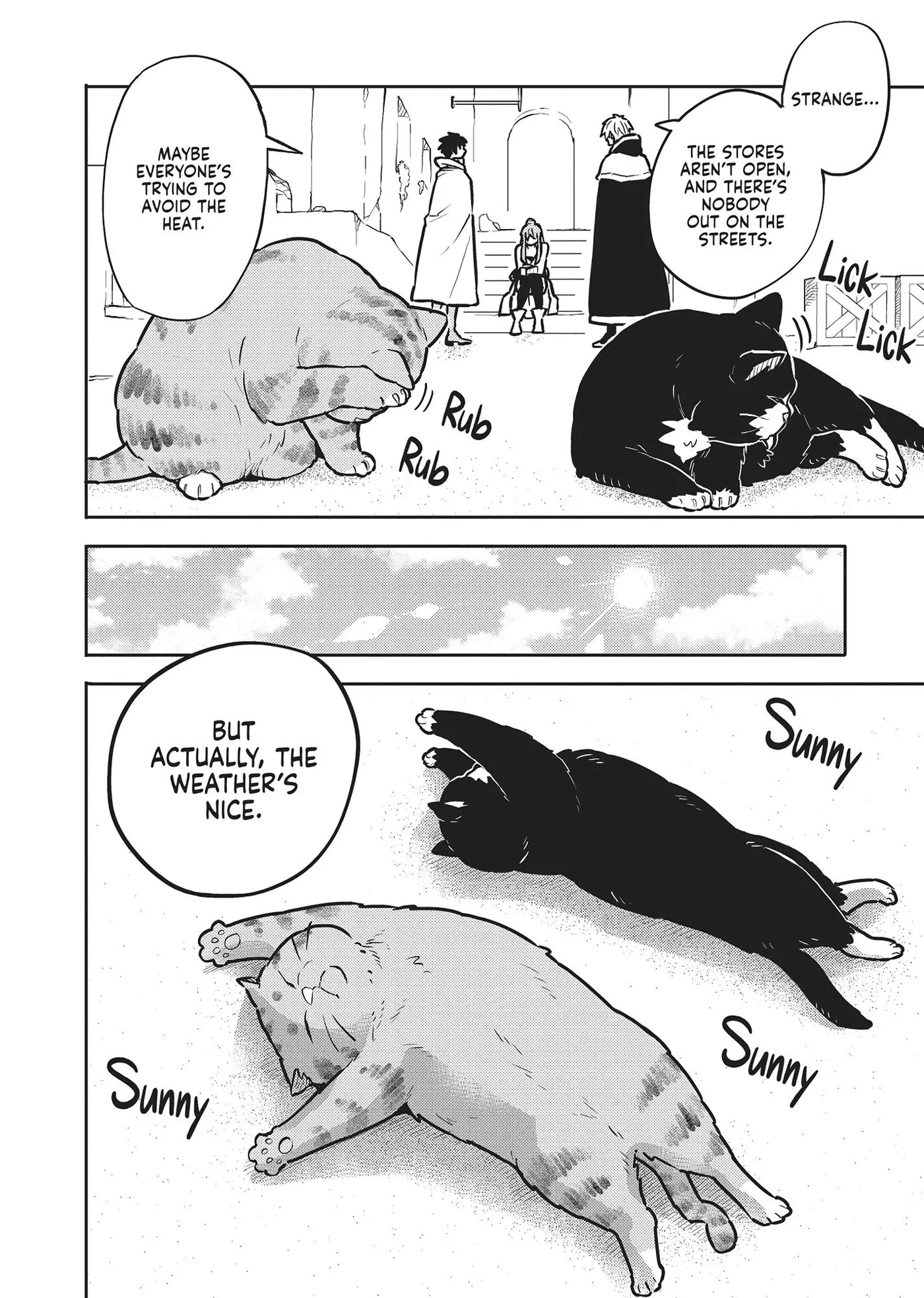 Cat on the Hero
