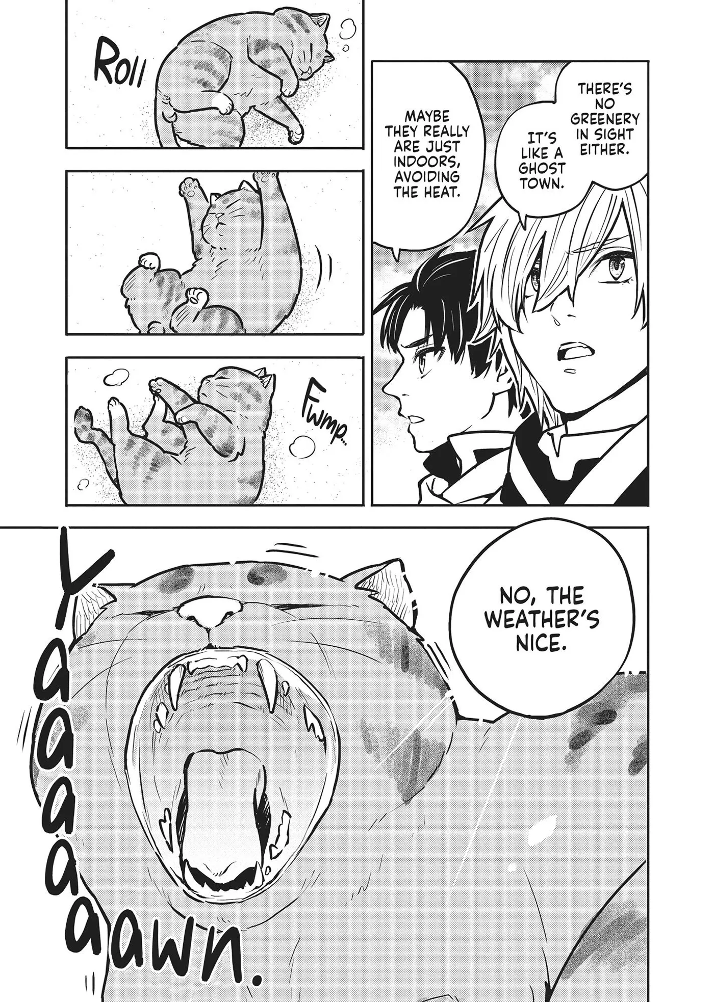 Cat on the Hero