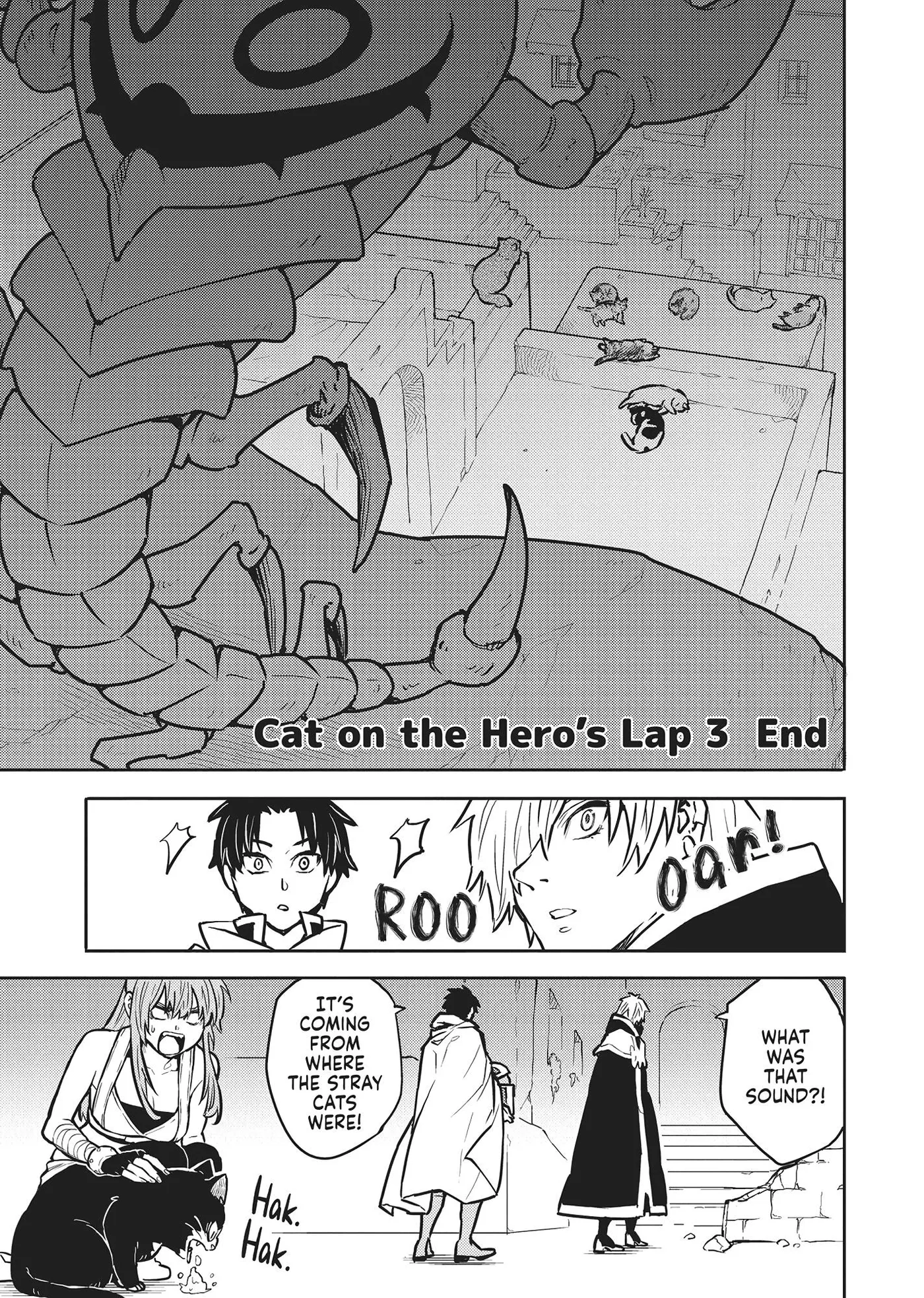 Cat on the Hero