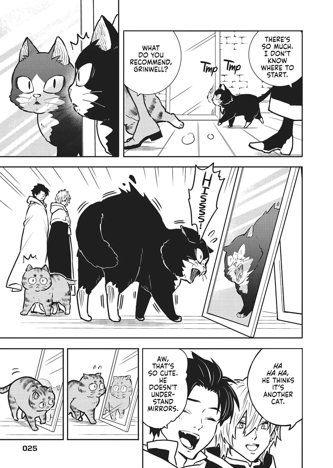 Cat on the Hero