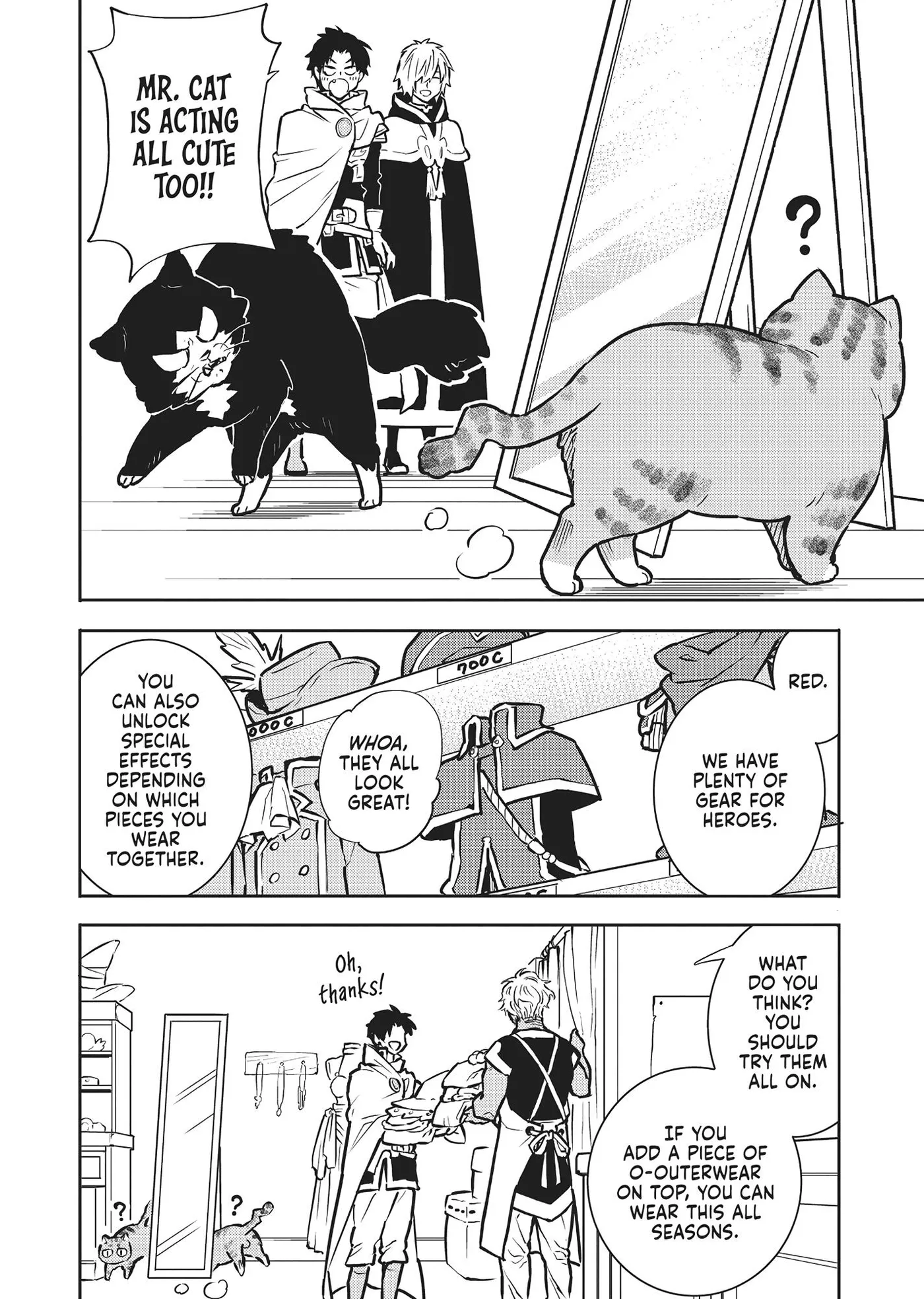 Cat on the Hero