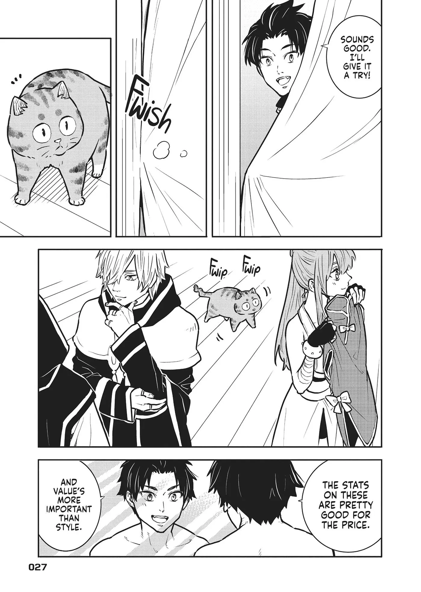 Cat on the Hero