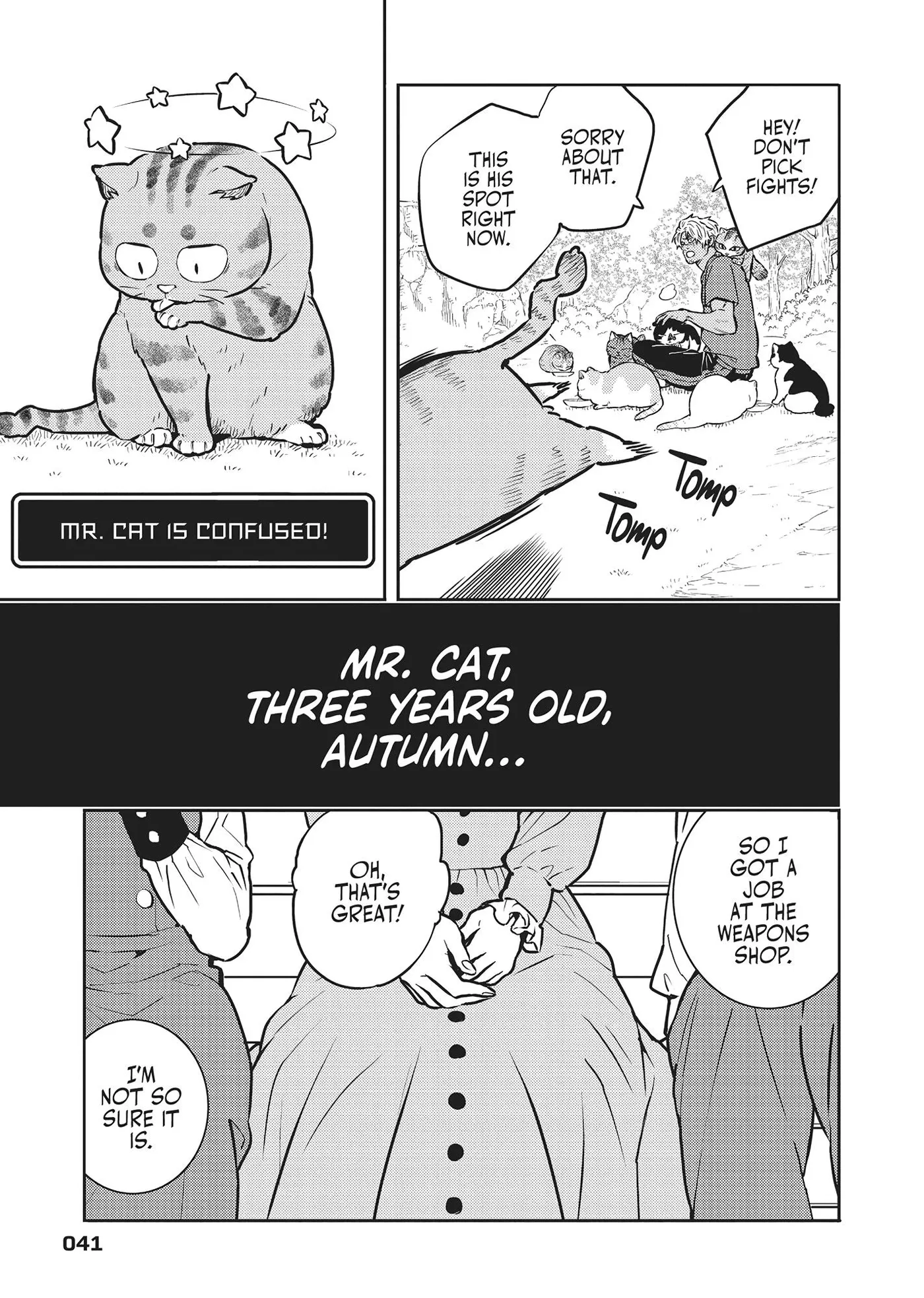 Cat on the Hero