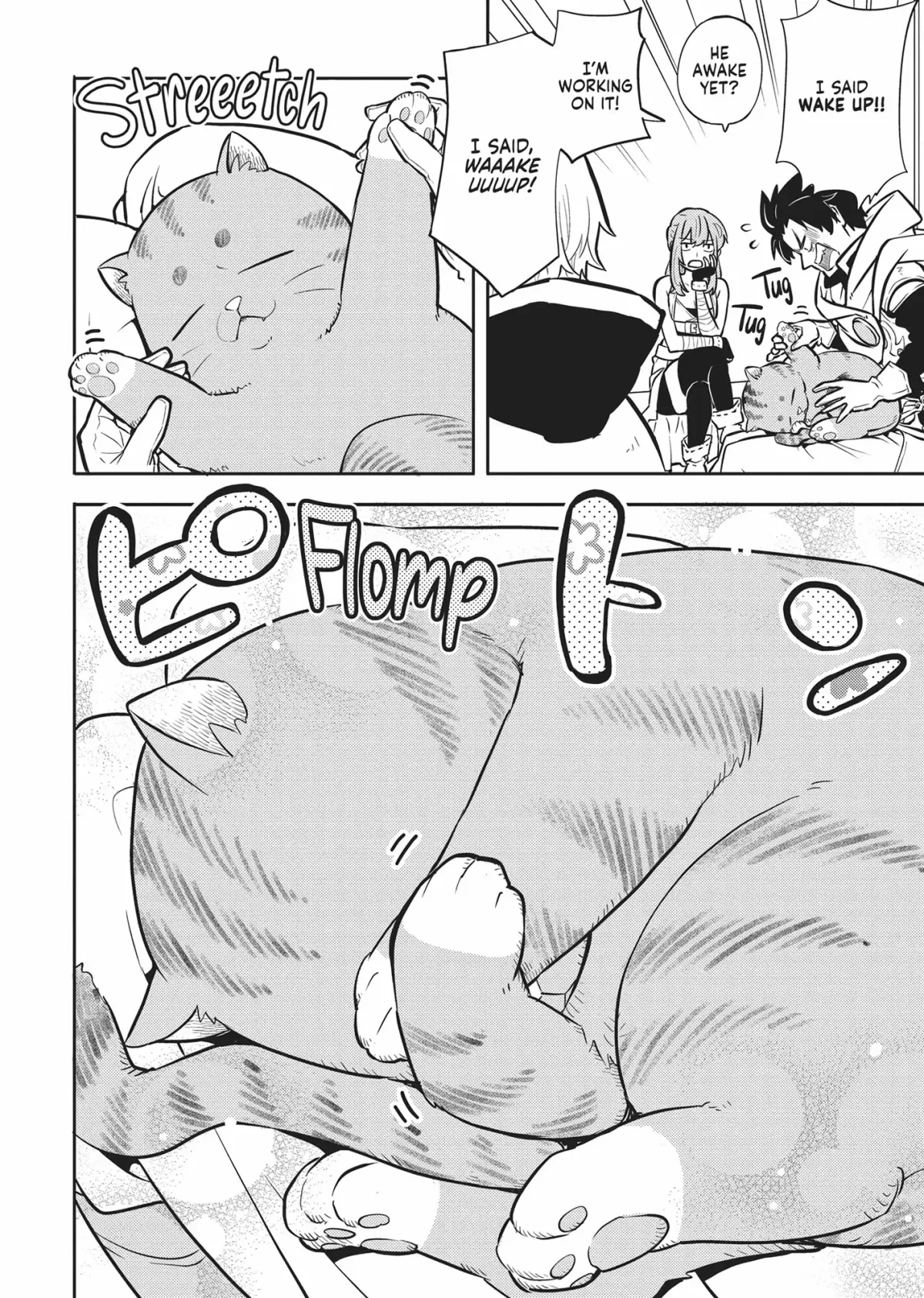 Cat on the Hero