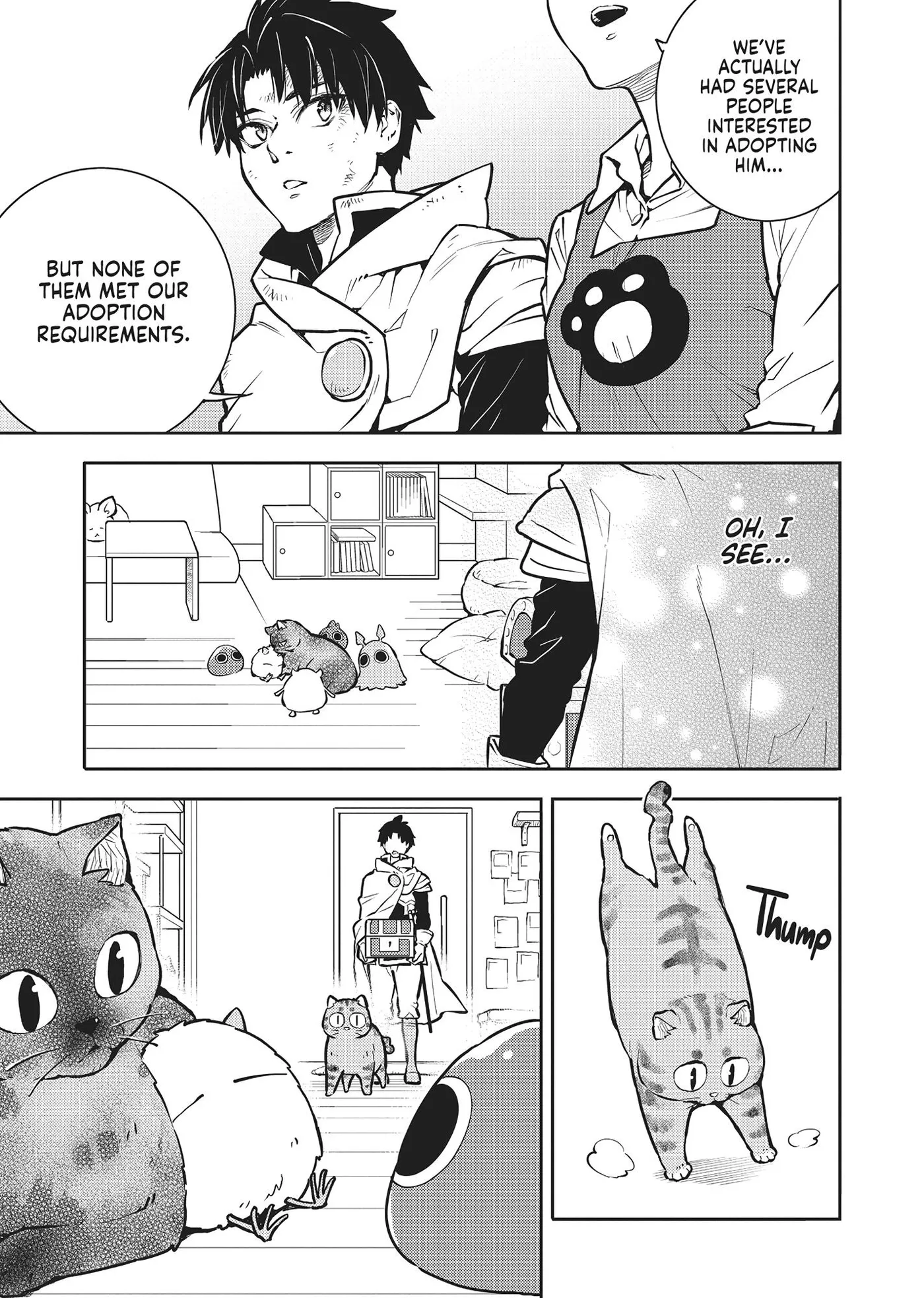 Cat on the Hero